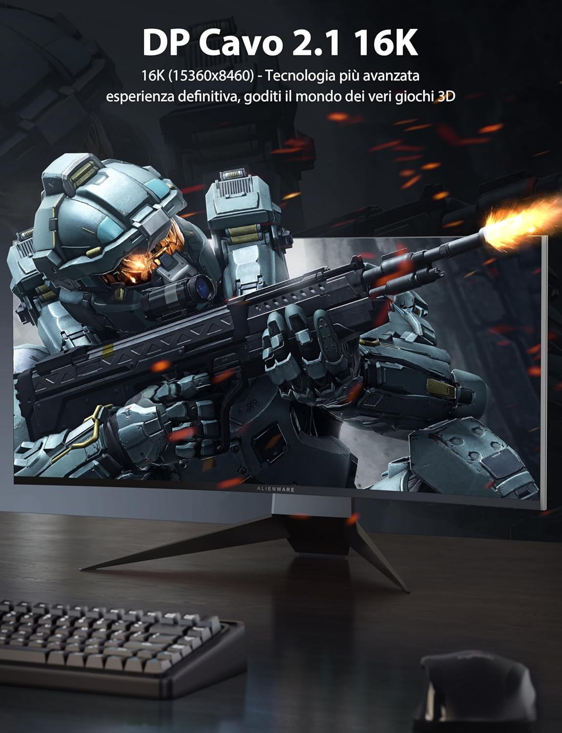 Stouchi Cavo DisplayPort 2.1 DP2.1 2m - immagine 3