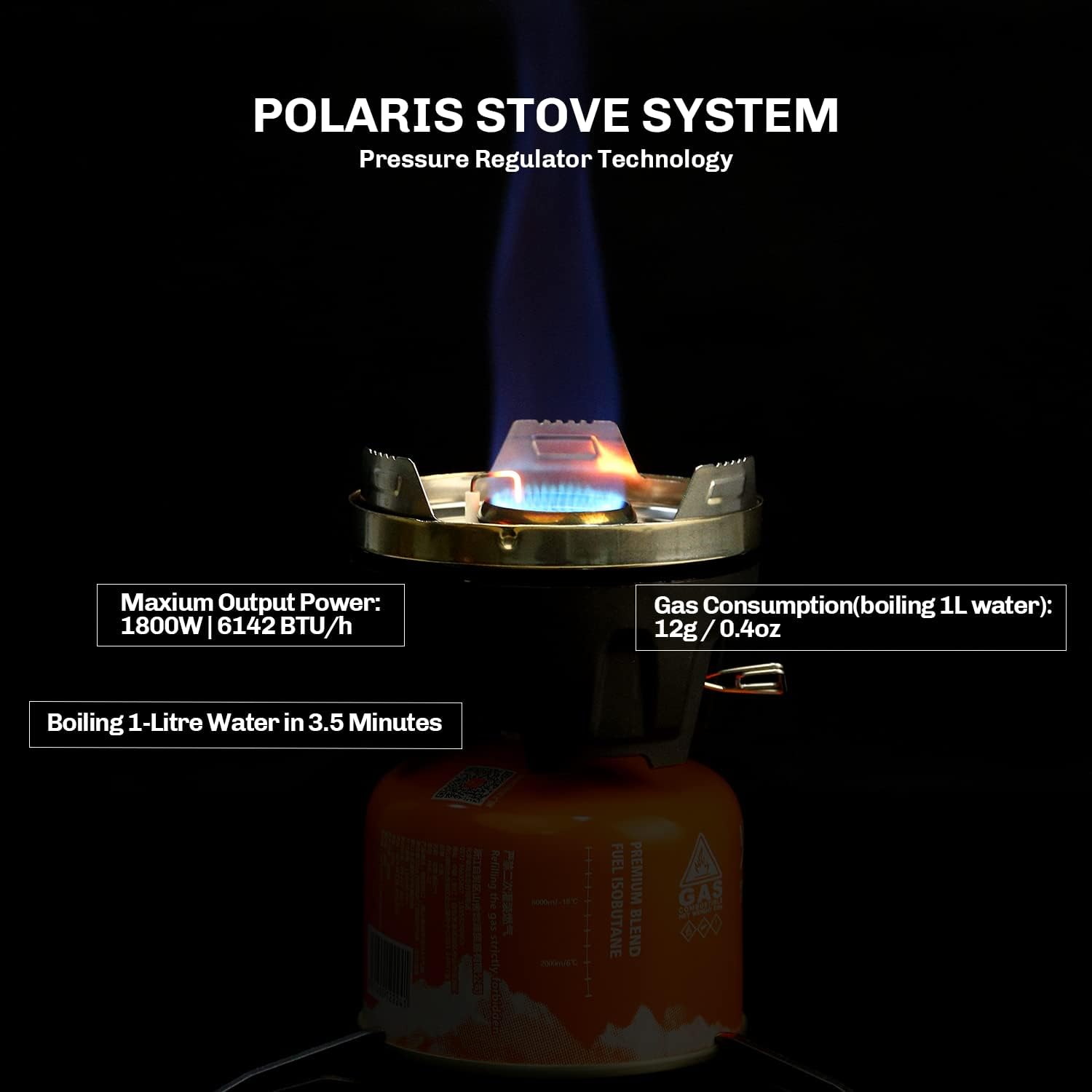 Fire-maple Polaris - Fornello da Trekking a Gas Portatile - immagine 7