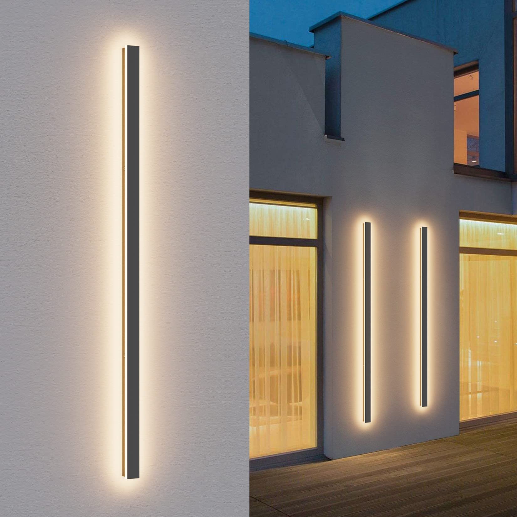 K-bright Lampada da Parete Esterno/Interno LED 45W