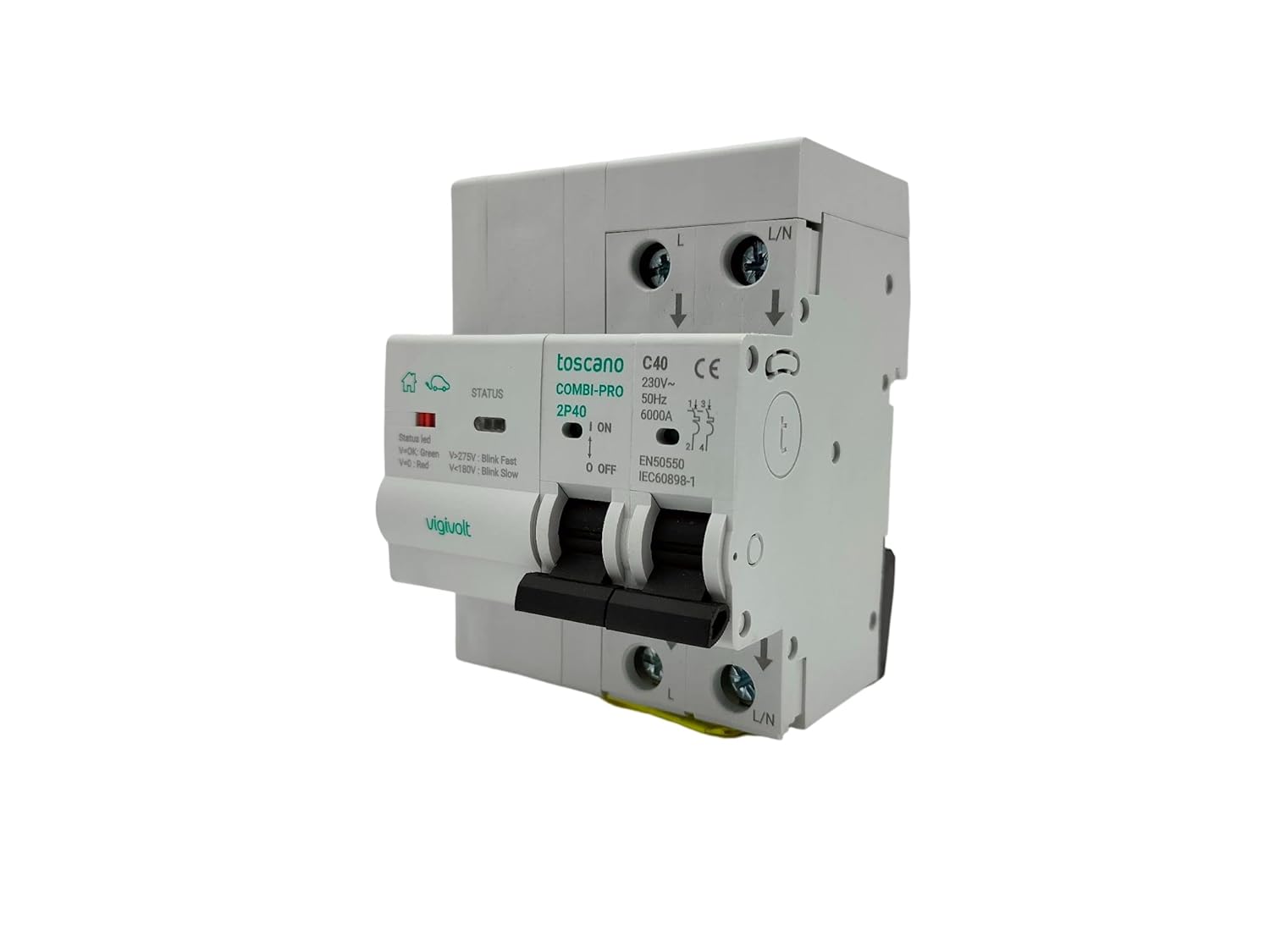 Rasmacor Scaricatore di Sovratensione Auto Riarmabile 2P 40A - immagine 1