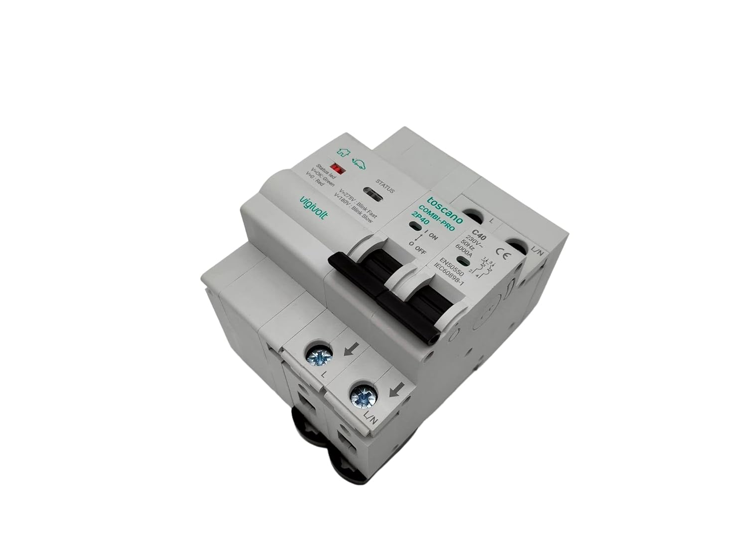 Rasmacor Scaricatore di Sovratensione Auto Riarmabile 2P 40A - immagine 3