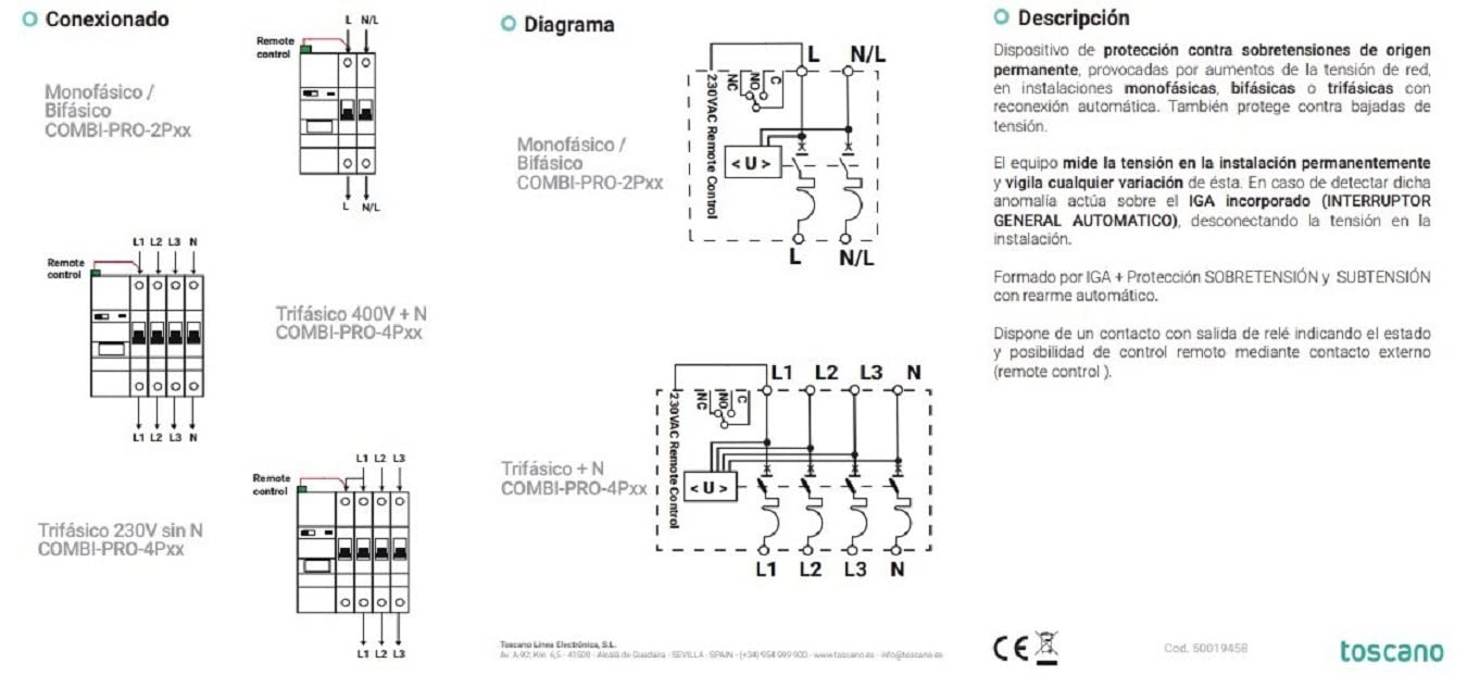 Rasmacor Scaricatore di Sovratensione Auto Riarmabile 2P 40A - immagine 5
