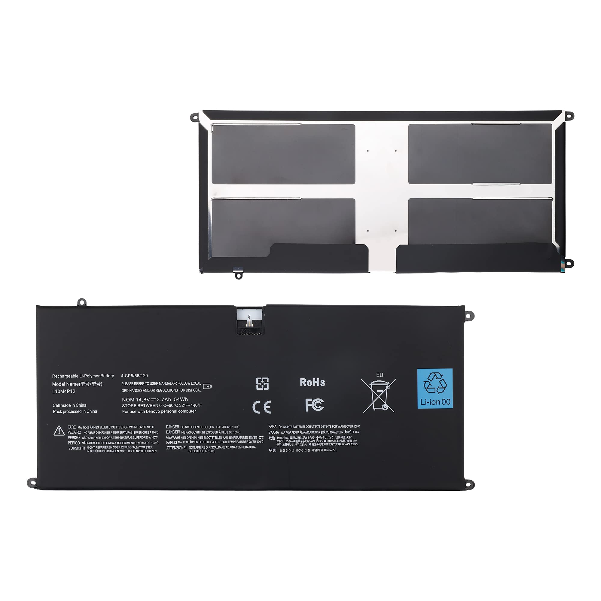 E-yiiviil Batteria L10M4P12 per Lenovo IdeaPad Yoga 13