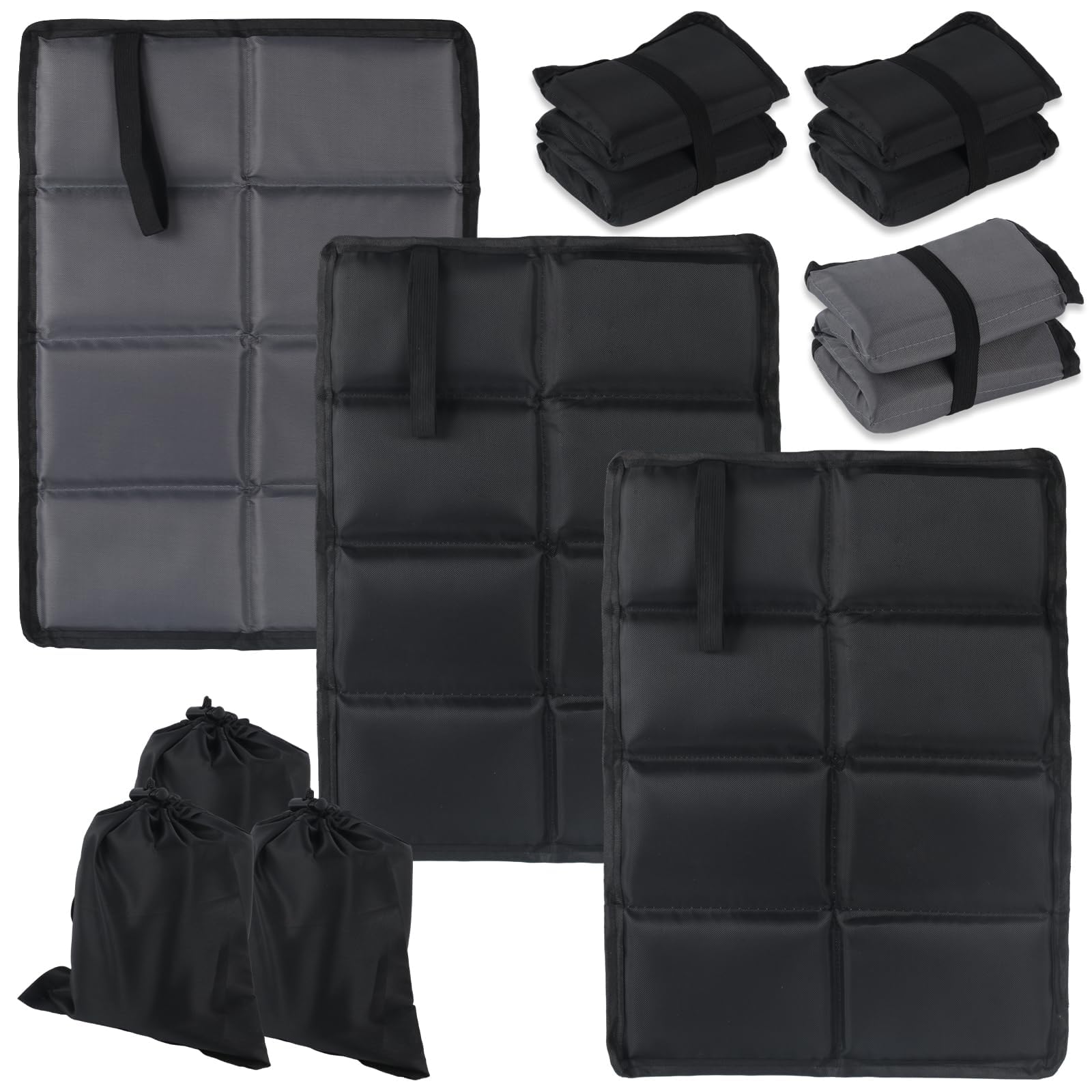 Ruglamzhip Cuscini Termici Pieghevoli per Seduta 3pz