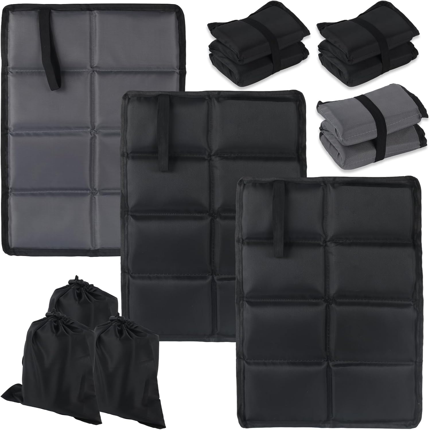 Ruglamzhip Cuscini Termici Pieghevoli per Seduta 3pz - immagine 1