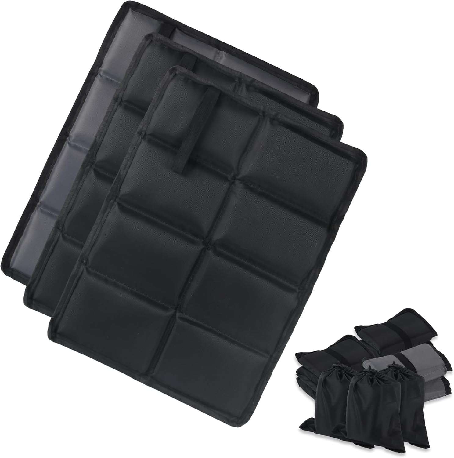 Ruglamzhip Cuscini Termici Pieghevoli per Seduta 3pz - immagine 3