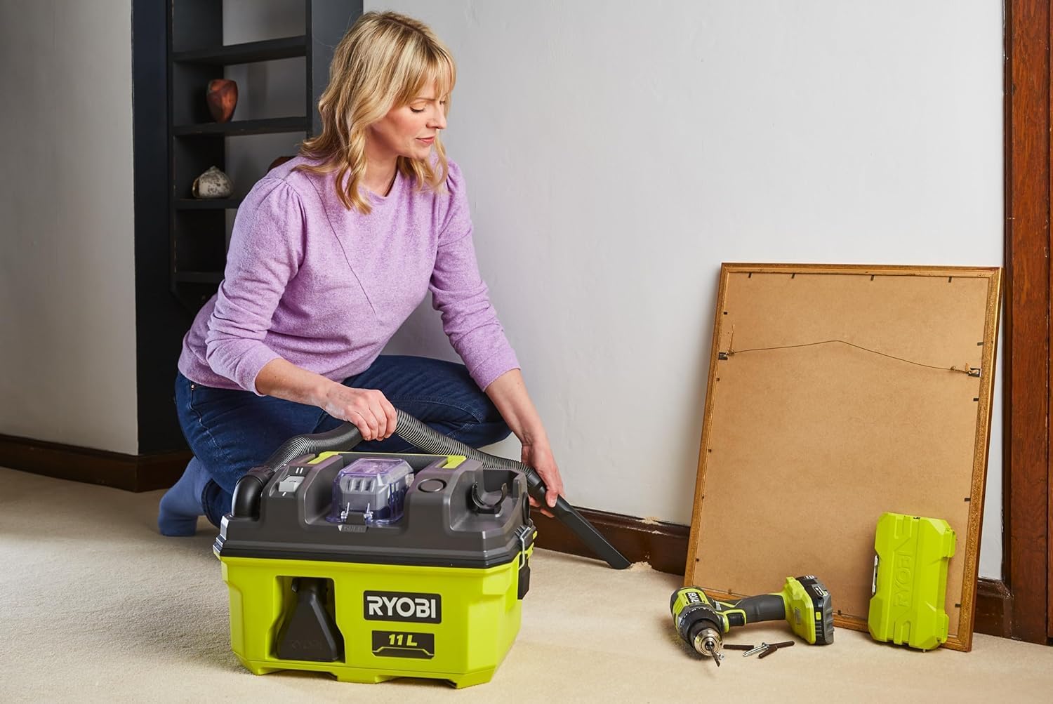 Ryobi RV1811 - Aspiratore Portatile 18V ONE+ 11L - immagine 3