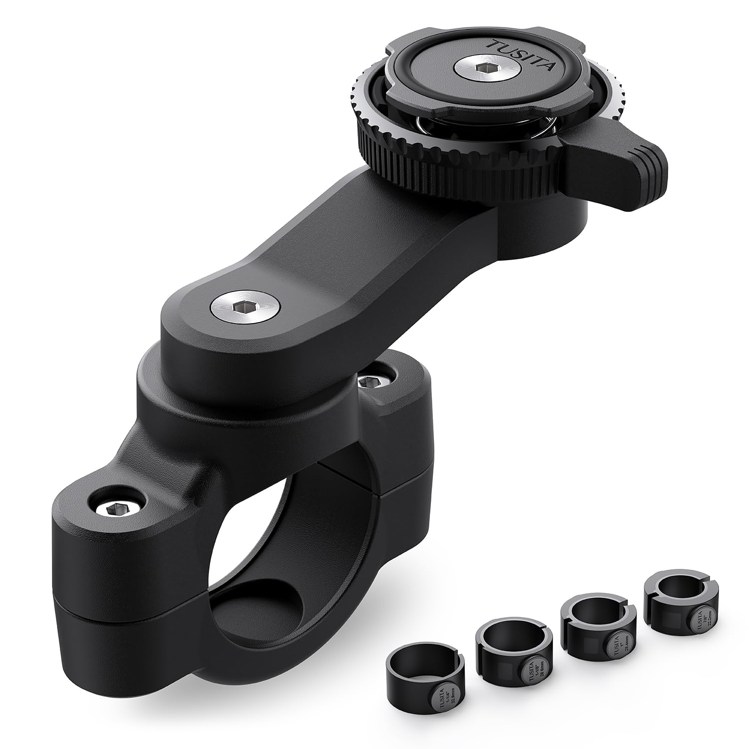 TUSITA Twist Lock Supporto Manubrio per Moto
