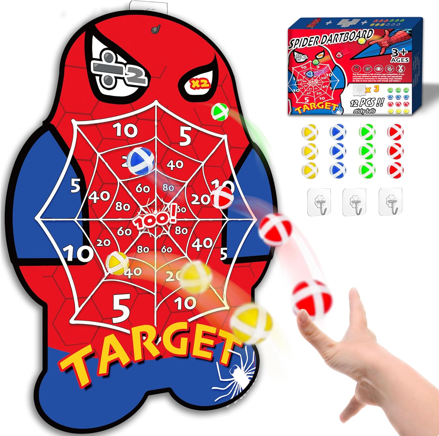 Freccette Bersaglio Giochi per Bambini 70 cm - immagine 1