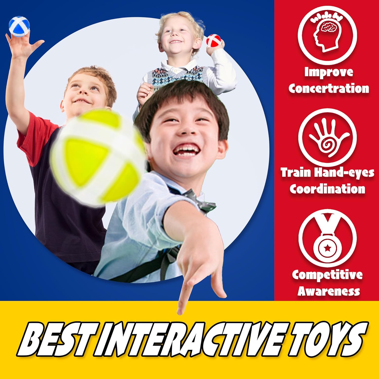 Freccette Bersaglio Giochi per Bambini 70 cm - immagine 5