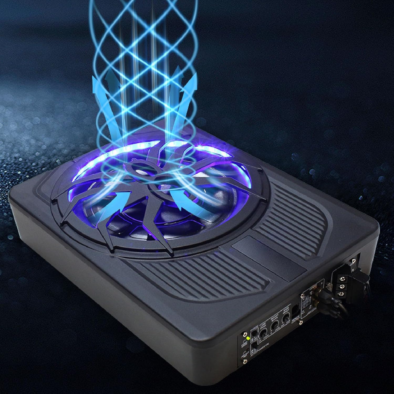 Subwoofer Auto Sottile 10" Sotto Sedile 800W - immagine 1