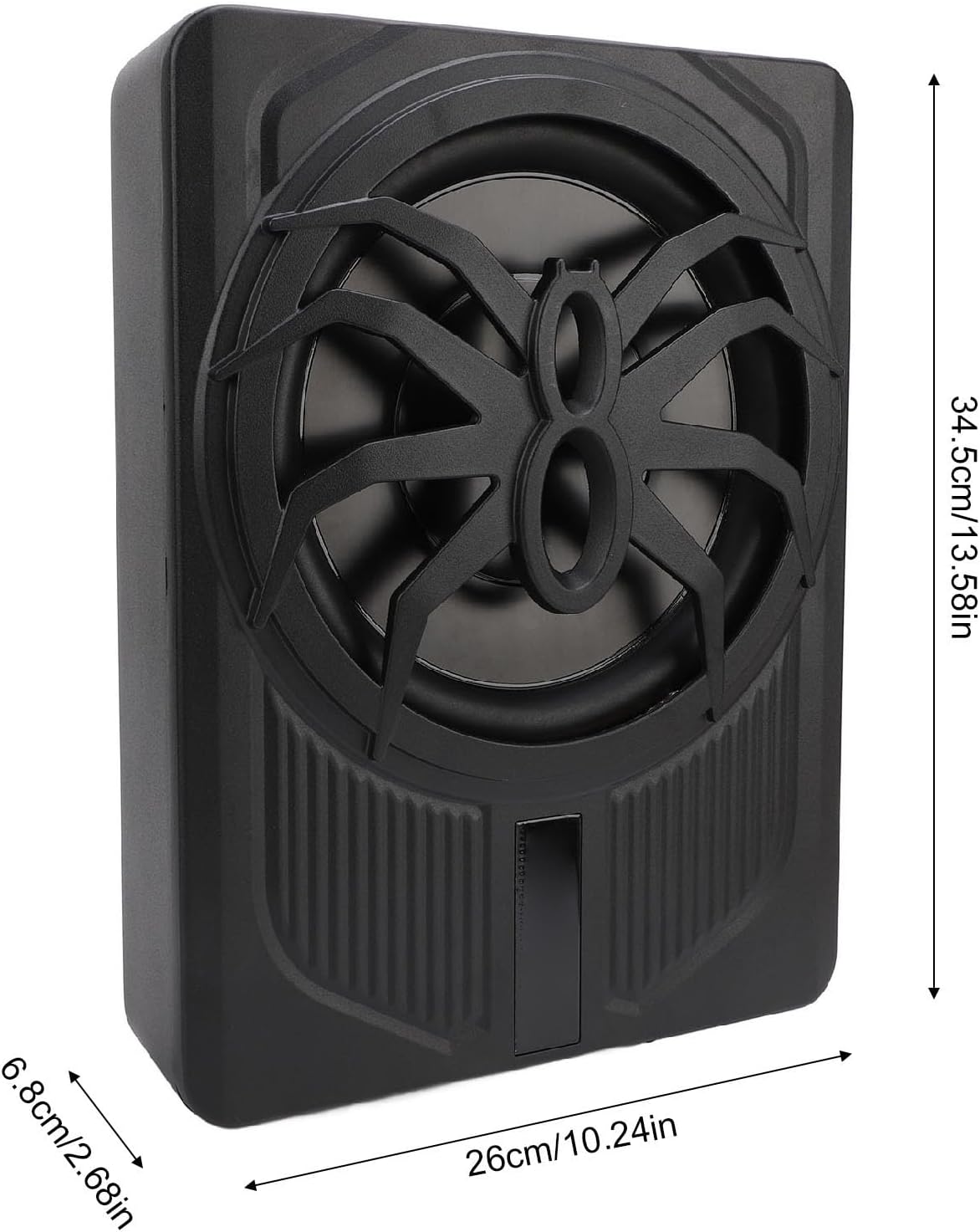Subwoofer Auto Sottile 10" Sotto Sedile 800W - immagine 3