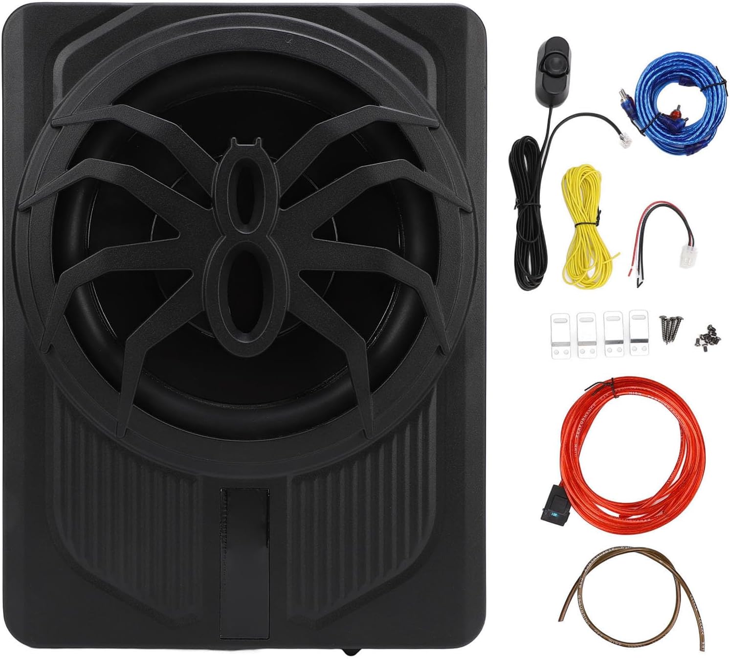 Subwoofer Auto Sottile 10" Sotto Sedile 800W - immagine 8