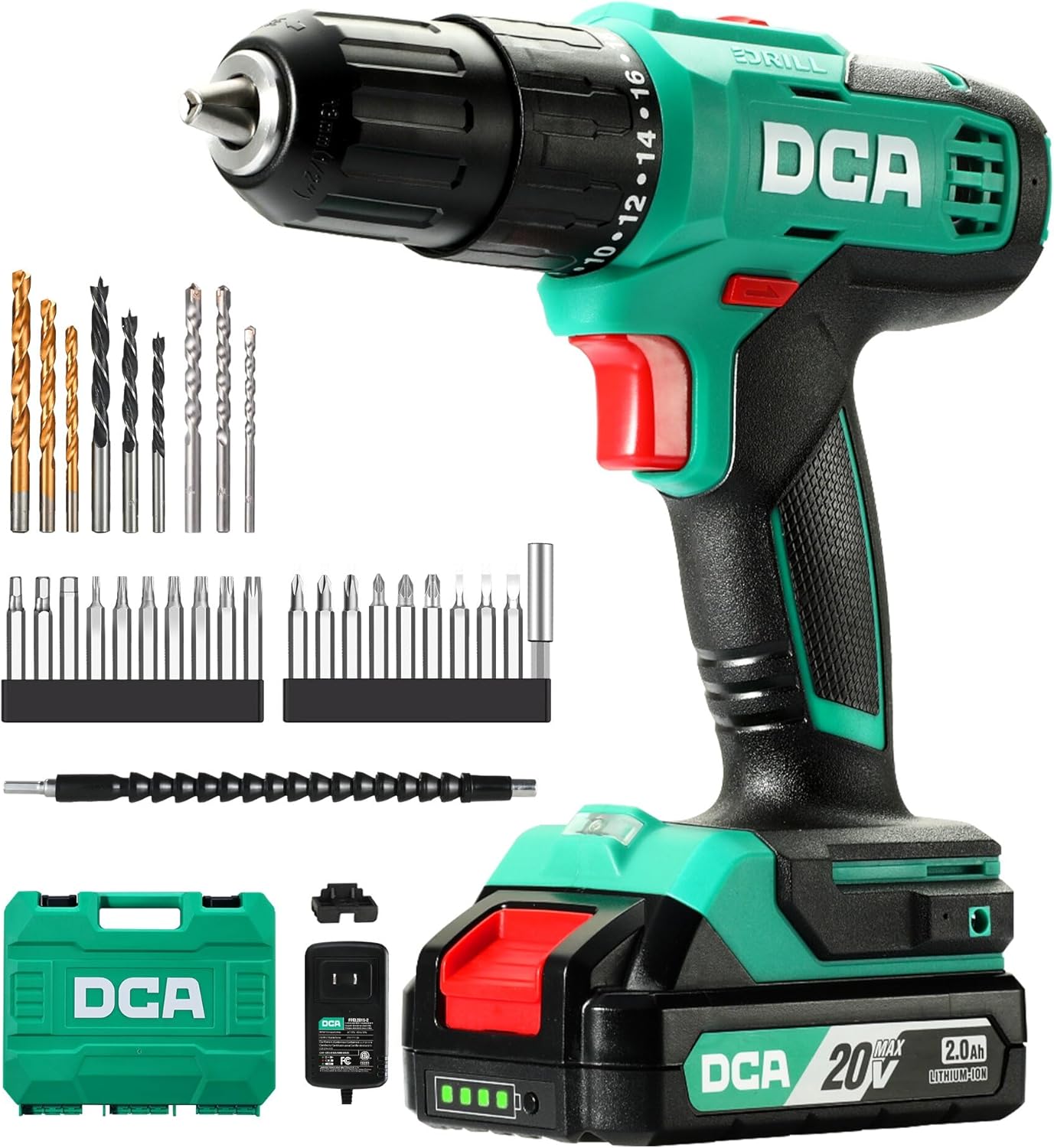 Dca Trapano a Percussione a Batteria 20V 40 Nm - immagine 1