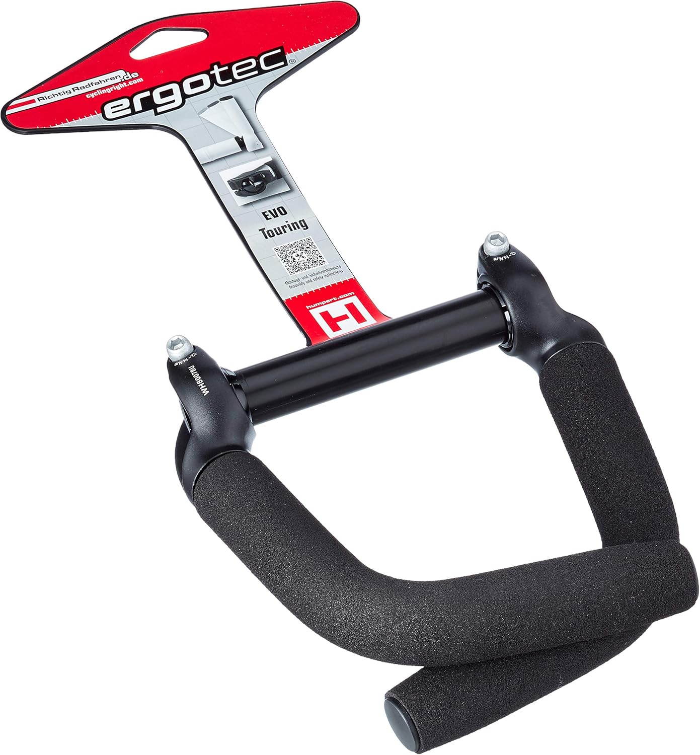 ergotec Humpert Evo Touring Prolunghe, Nero - immagine 3