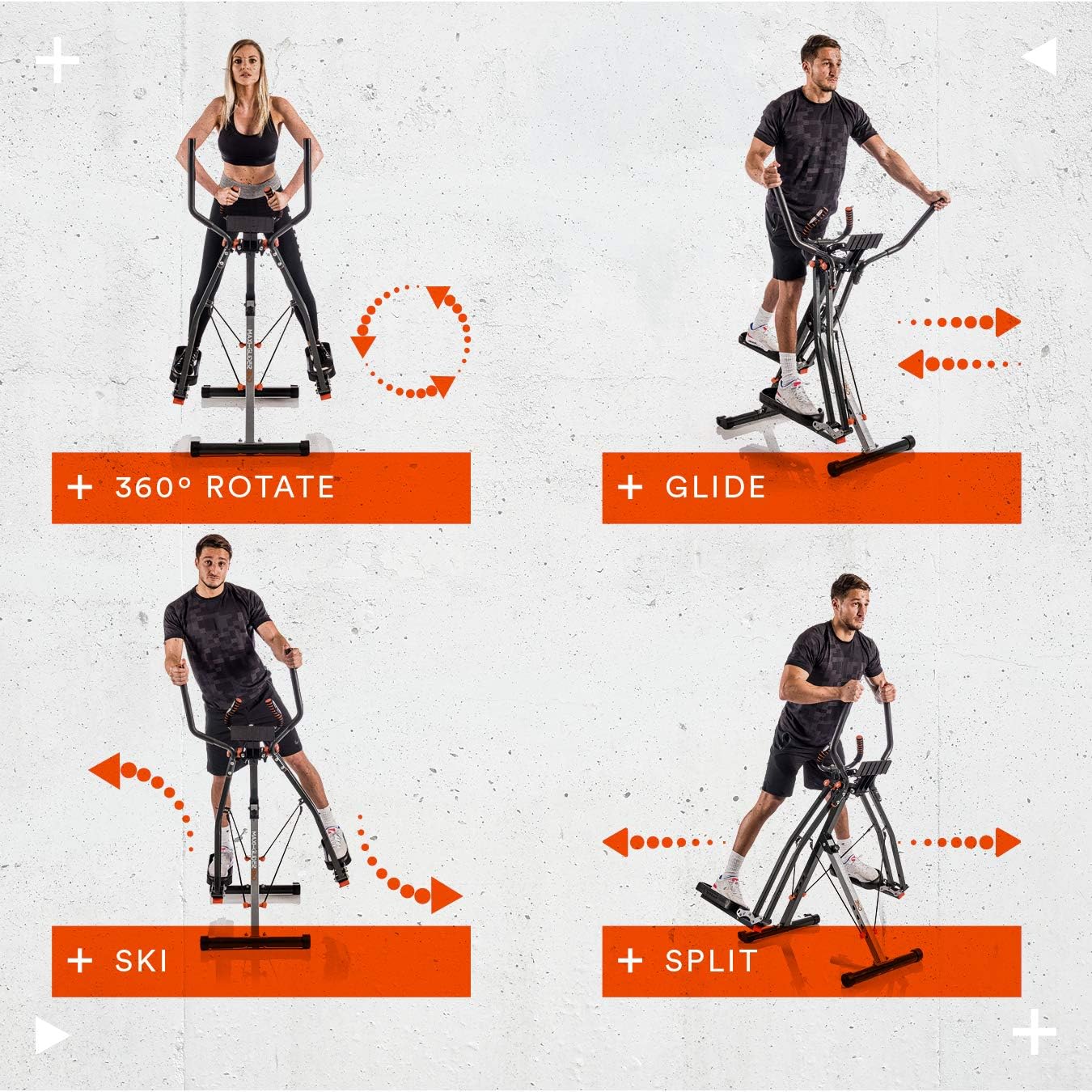 New Image Maxi-Glider 360 - Cross Trainer 10 in 1 - immagine 3