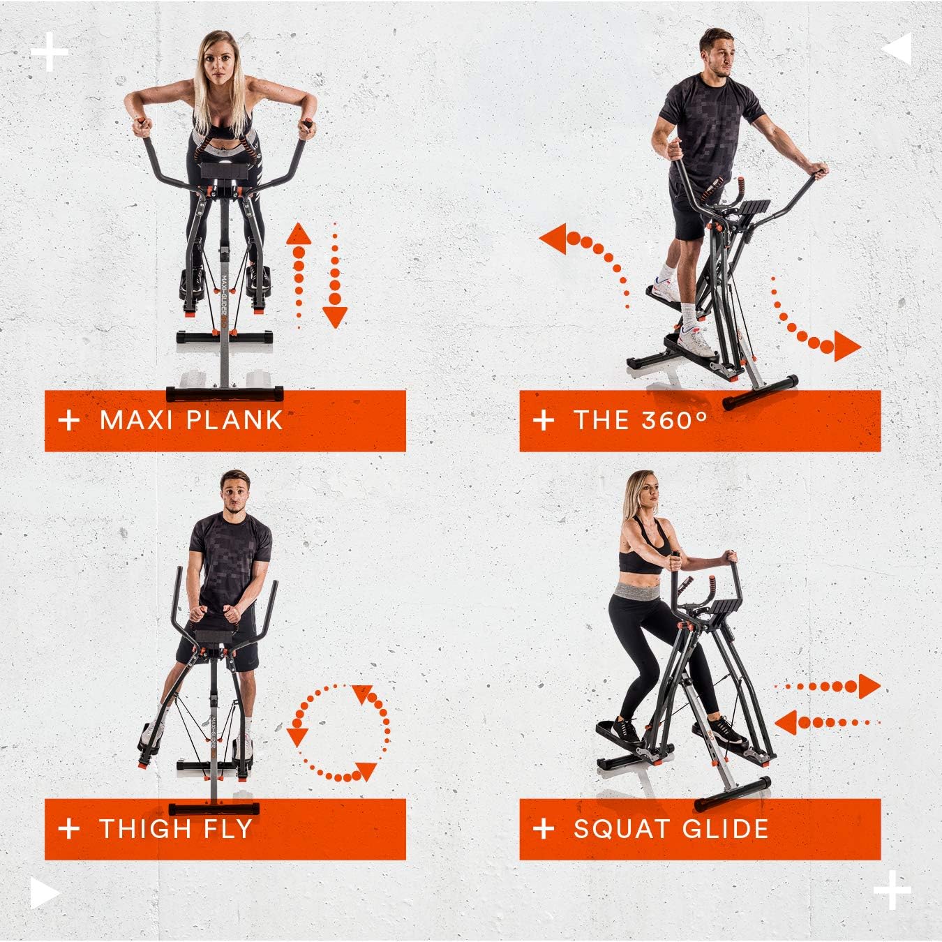 New Image Maxi-Glider 360 - Cross Trainer 10 in 1 - immagine 4