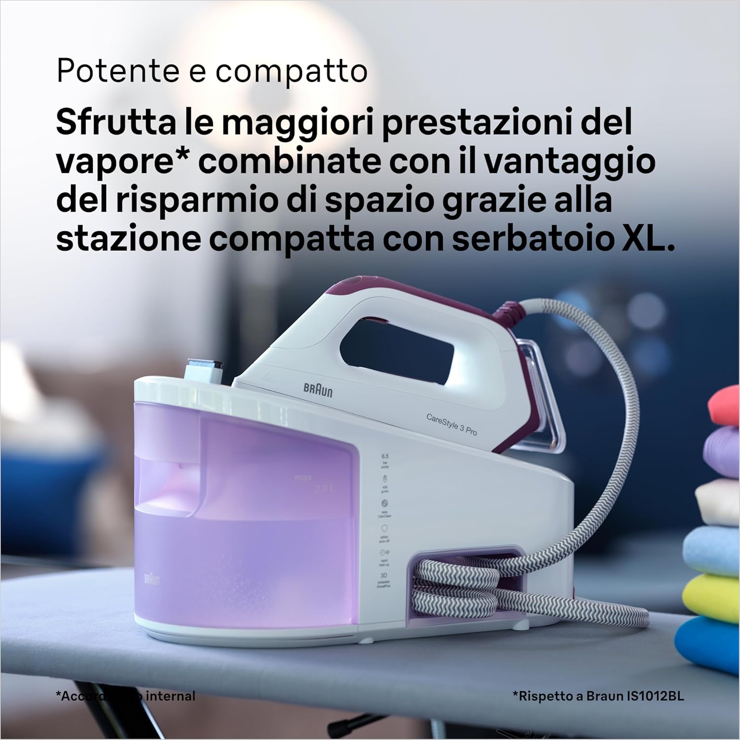 Braun CareStyle 3 PRO IS3155VI - Ferro da Stiro con Caldaia - immagine 5