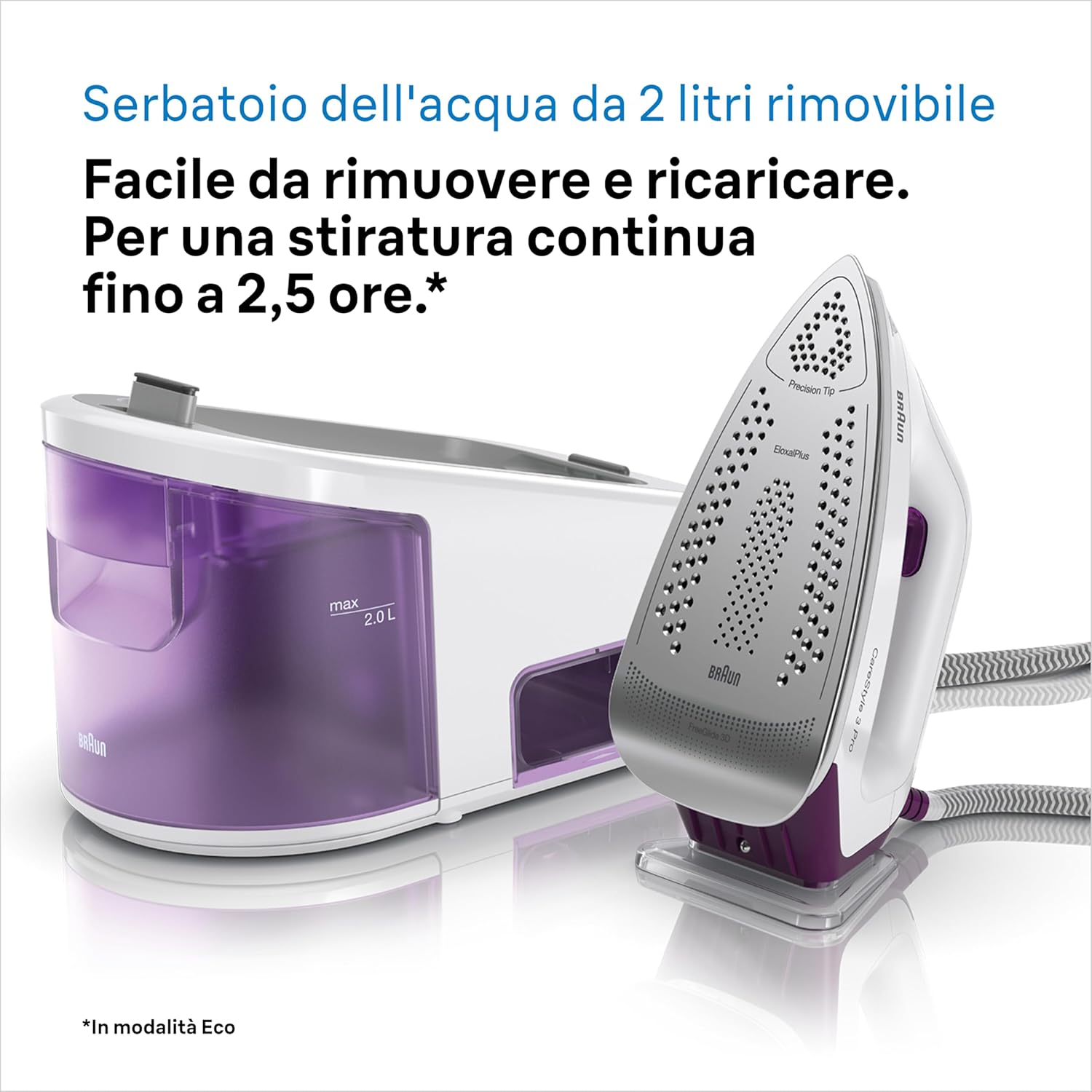 Braun CareStyle 3 PRO IS3155VI - Ferro da Stiro con Caldaia - immagine 6