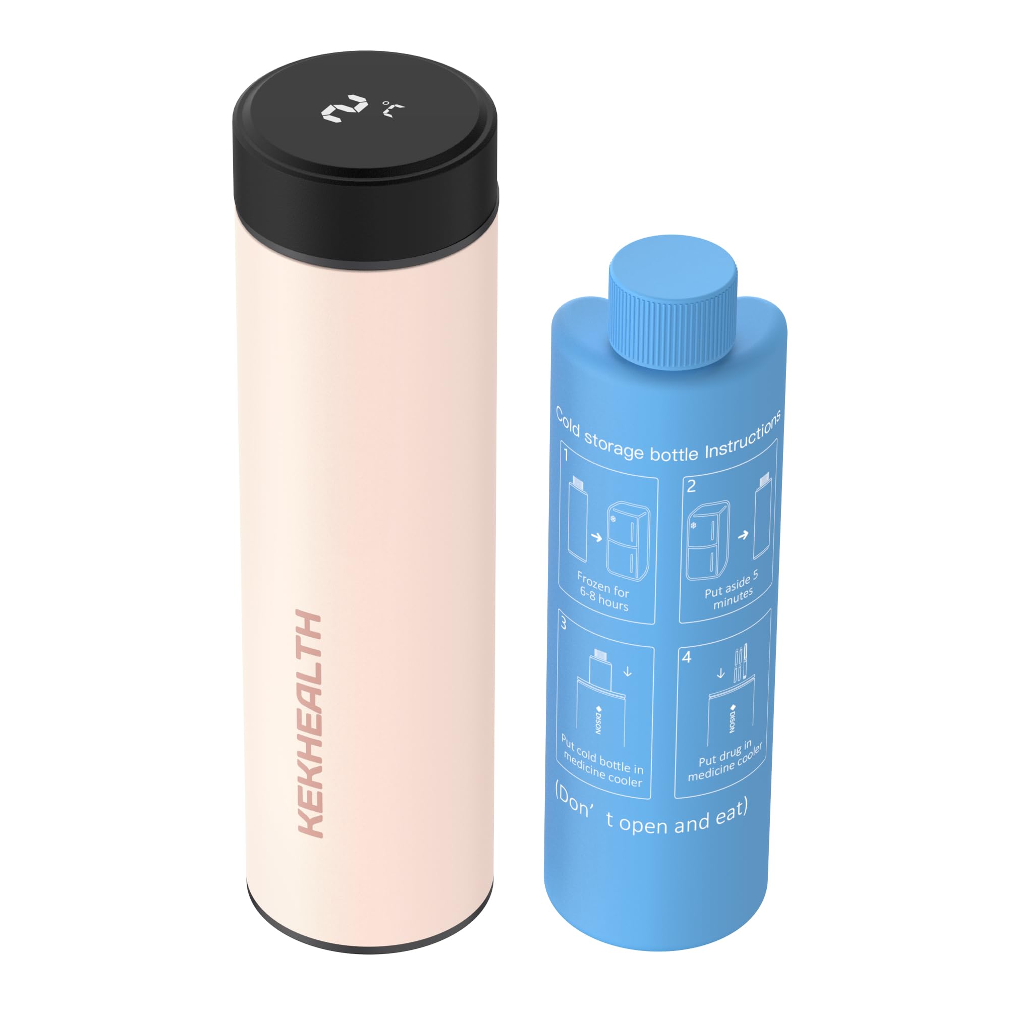 KEKHEALTH Tazza Refrigerata per Insulina con Display
