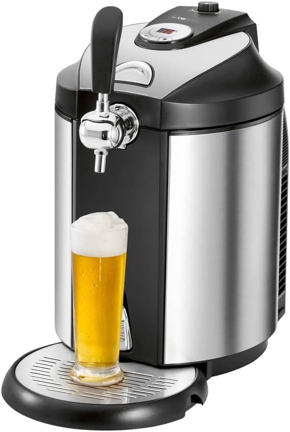 Clatronic BZ 3740 - Impianto Birra 5 Litri, Acciaio Inox