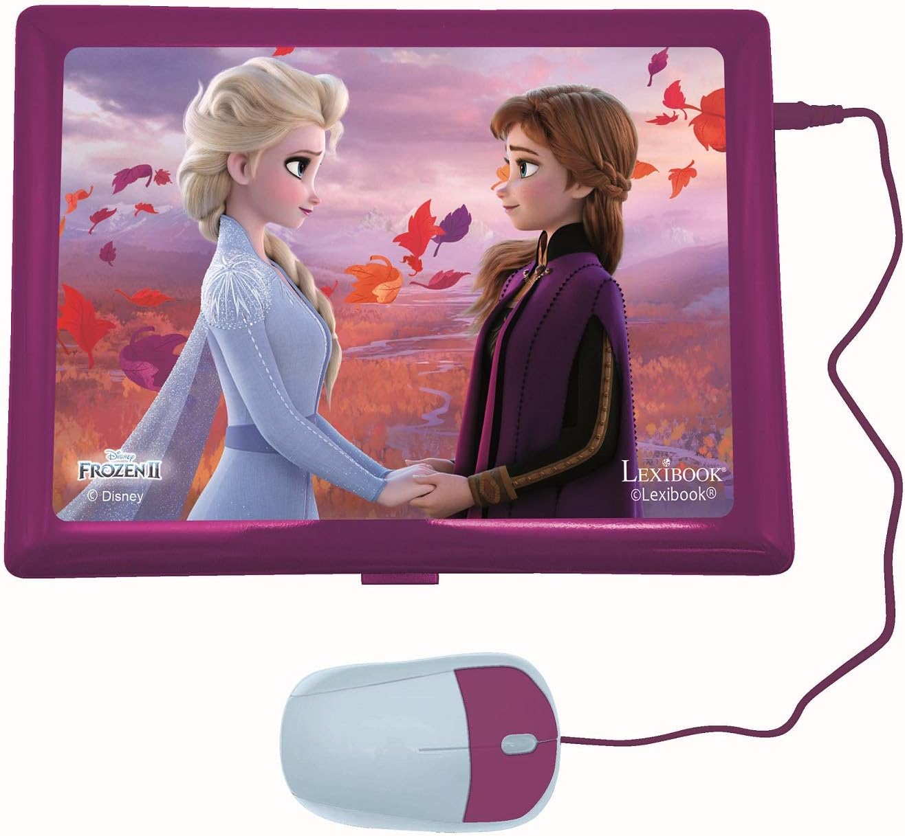 Lexibook Disney Frozen 2 - Portatile Educativo Bilingue, Blu/Viola - immagine 3