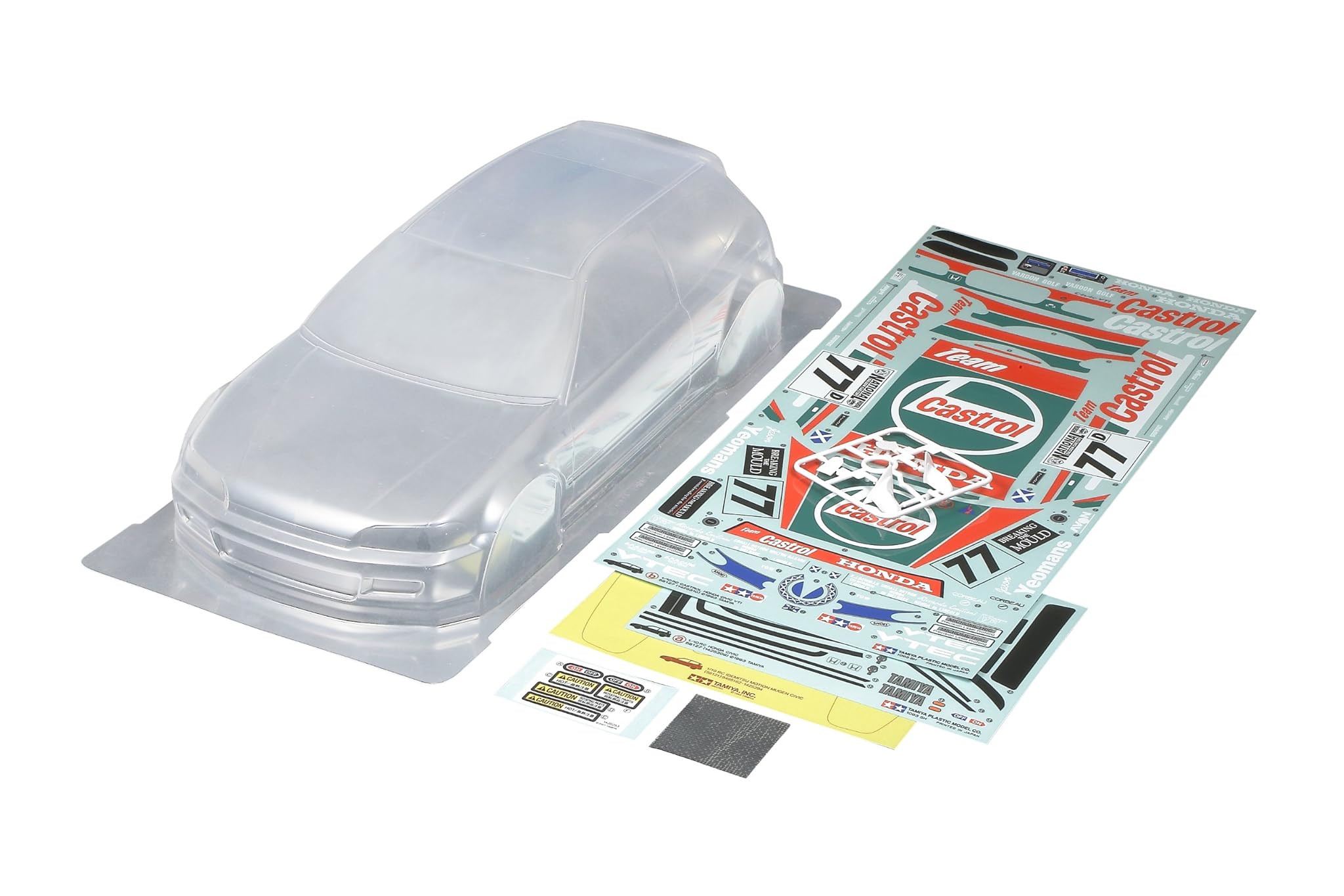 Tamiya Kit Carrozzeria Castrol Honda Civic VTi RC