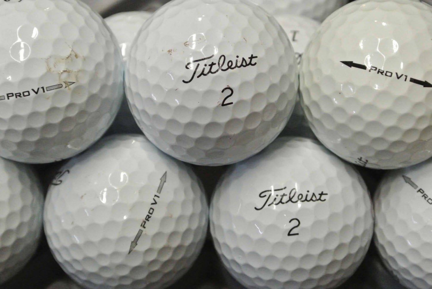 50 Titleist PRO V1 Palline da Golf AAA/AA - immagine 3