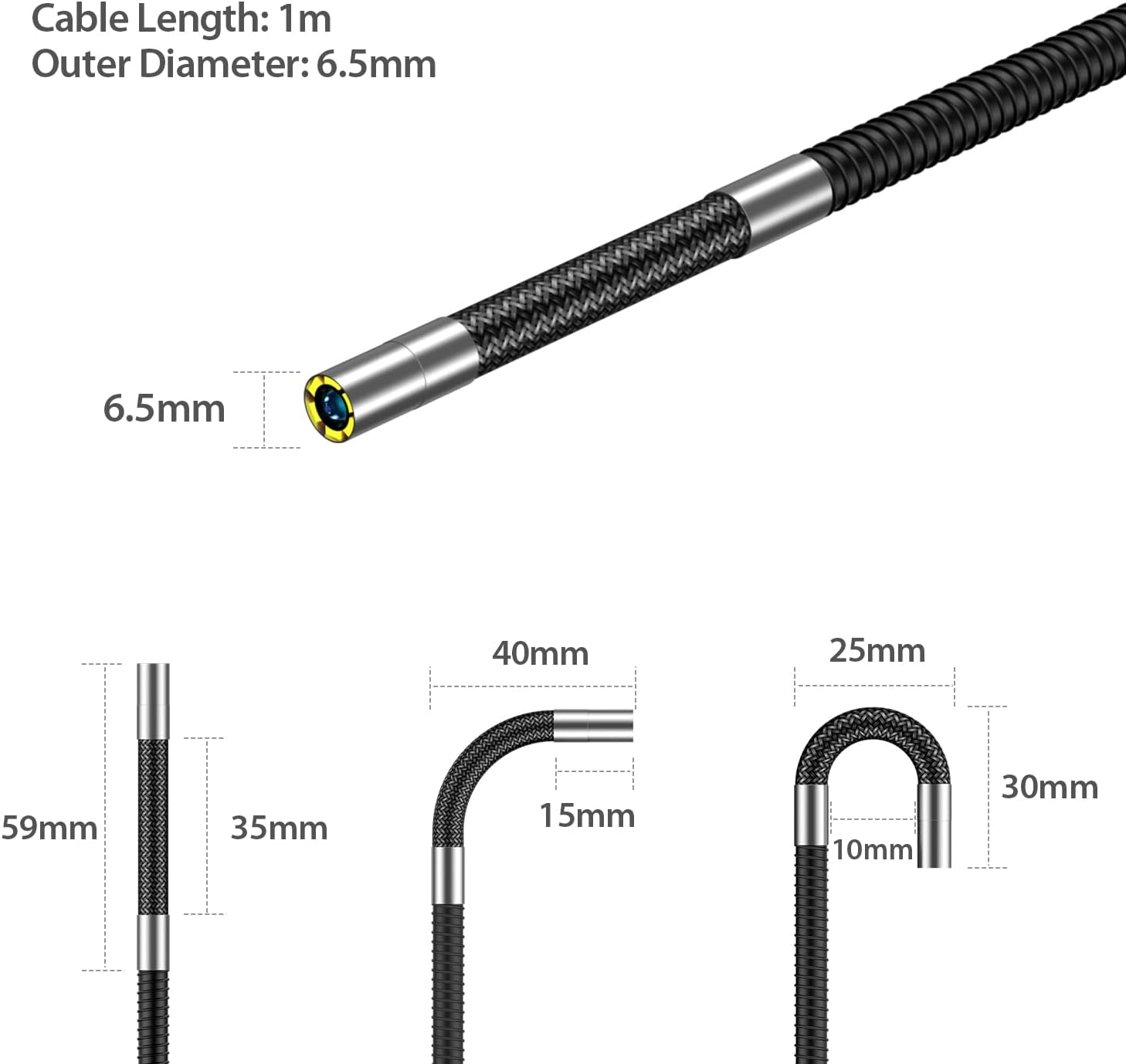 Ulefone Endoscopio Camera Accessori Estensione Dedicati - immagine 6
