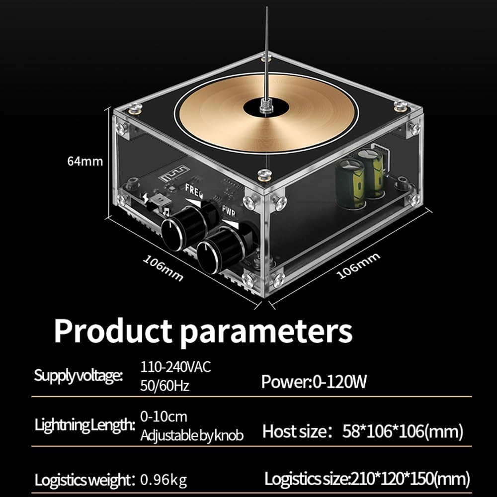 Mulcort Bobina di Tesla Elettronica BT Multifunzionale - immagine 4