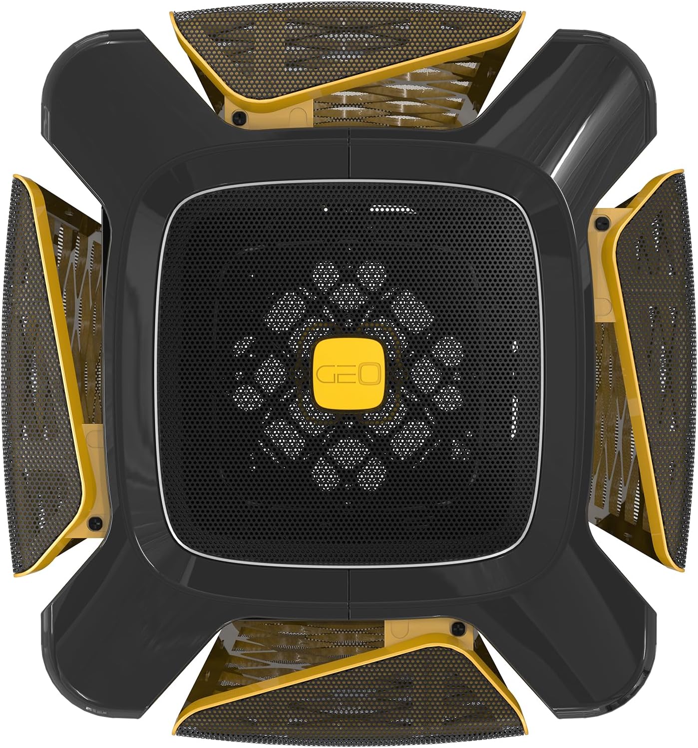 Geometric Future M2 THE ARK Gehäuse, Mesh - schwarz - immagine 2