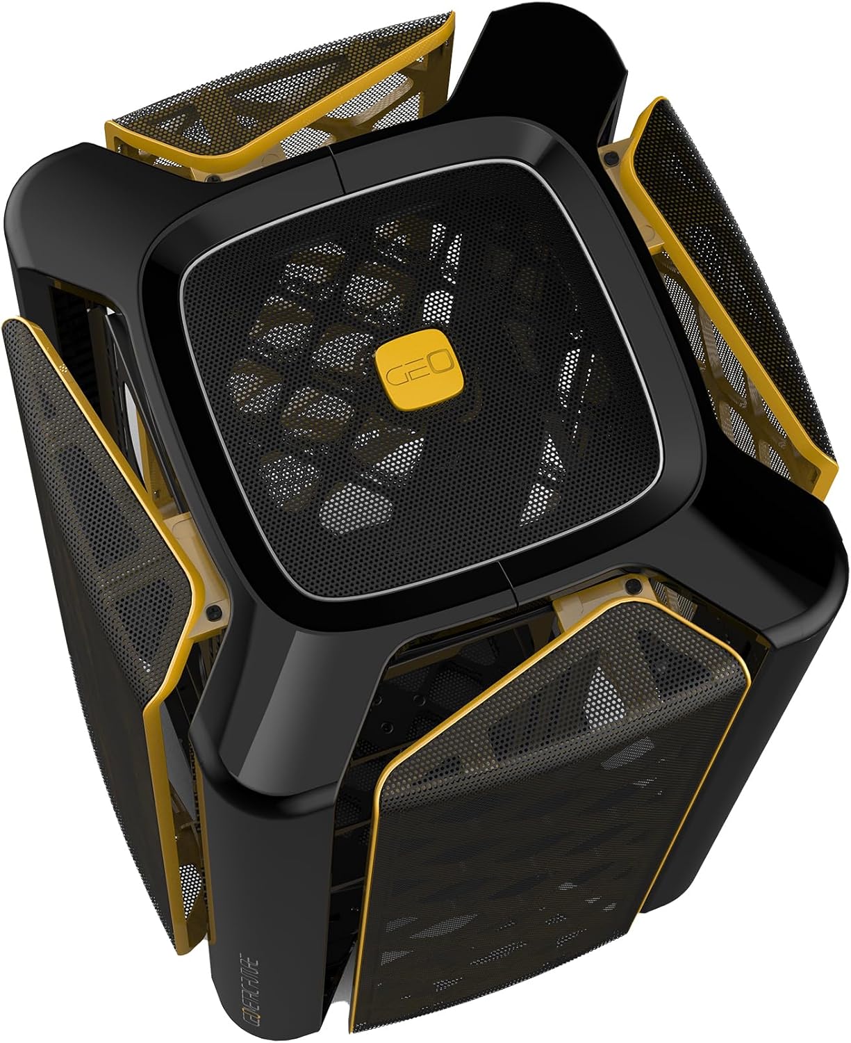 Geometric Future M2 THE ARK Gehäuse, Mesh - schwarz - immagine 4