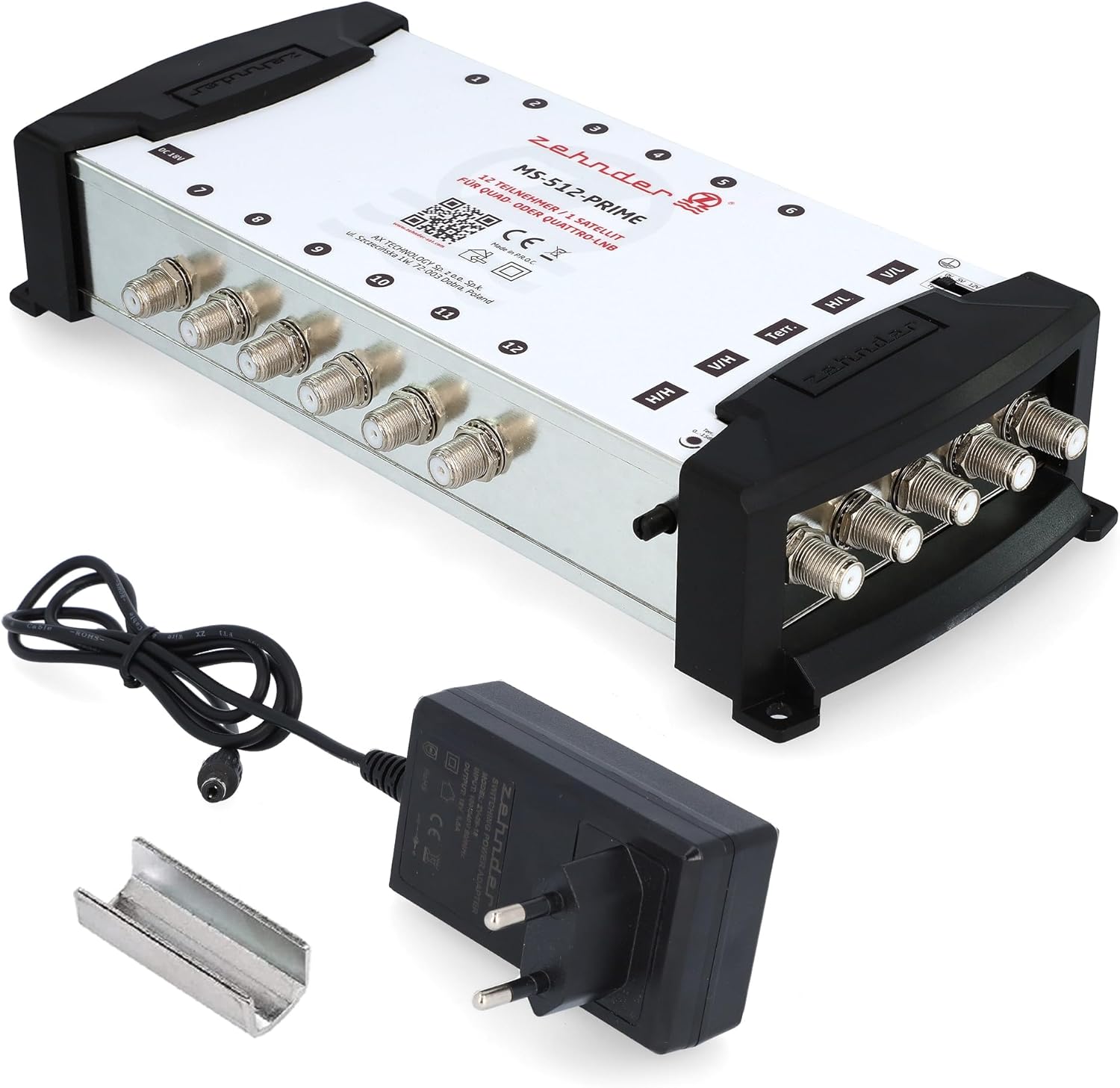 ZEHNDER 5/12 Multiswitch 12 Partecipanti 1 Satellite - immagine 1