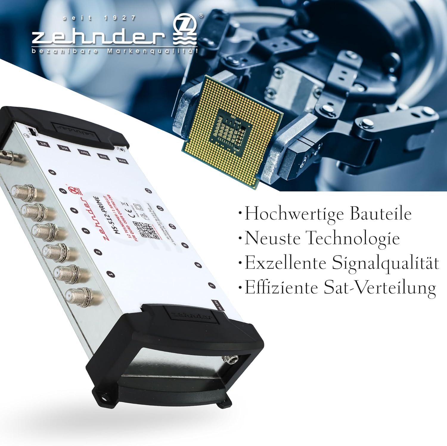 ZEHNDER 5/12 Multiswitch 12 Partecipanti 1 Satellite - immagine 6