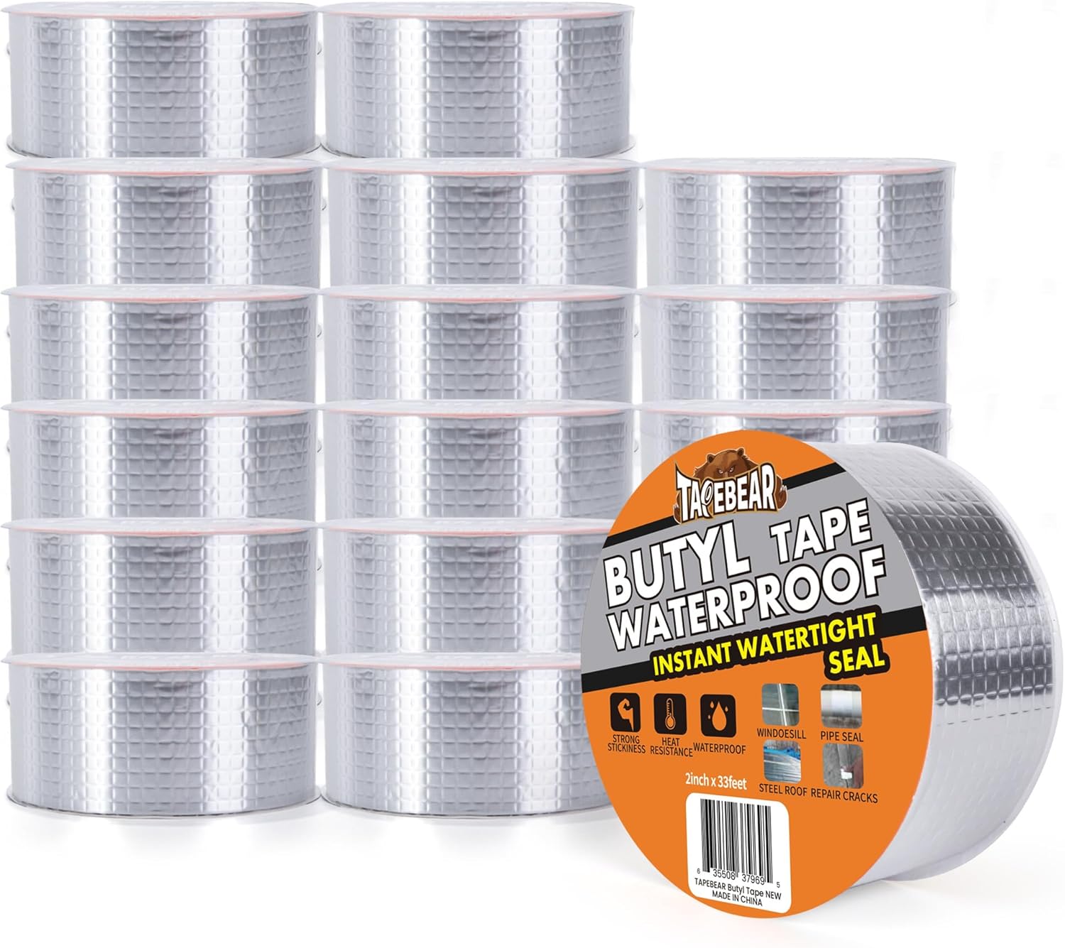 Tapebear Nastro Butilico 50mm x 10m - 16 Rotoli