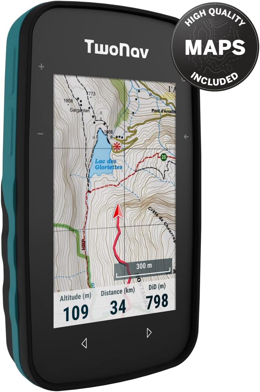 Twonav Cross Plus - GPS 3,2" per MTB e Trekking, Turchese - immagine 2