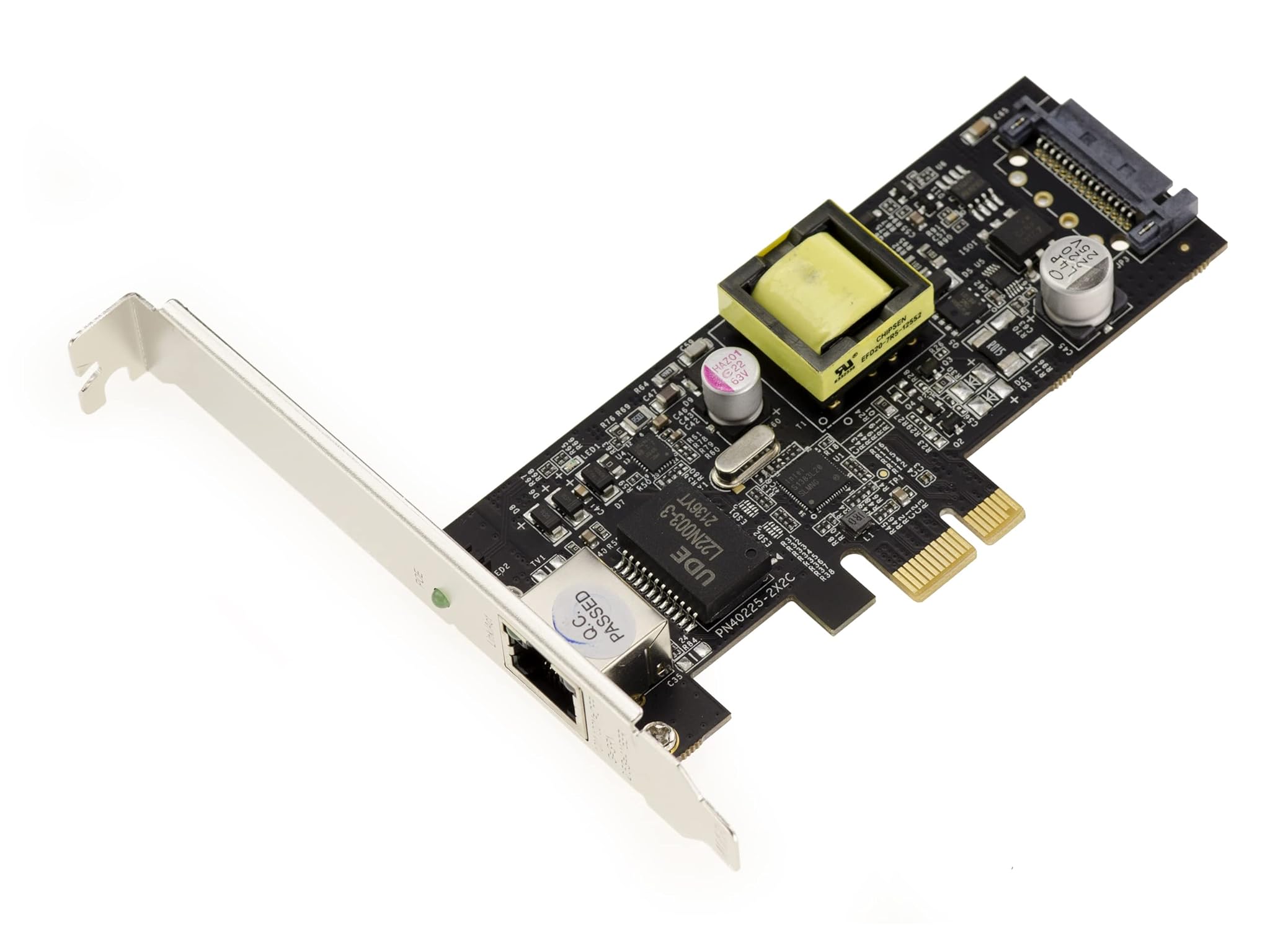 Kalea-informatique - Adattatore PCIe 2.5 Gigabit PoE 25W
