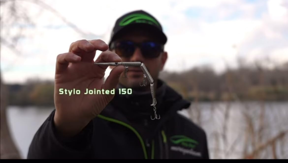 Jack Fin Stylo Jointed 150 - Esca Artificiale Ghost White - immagine 2