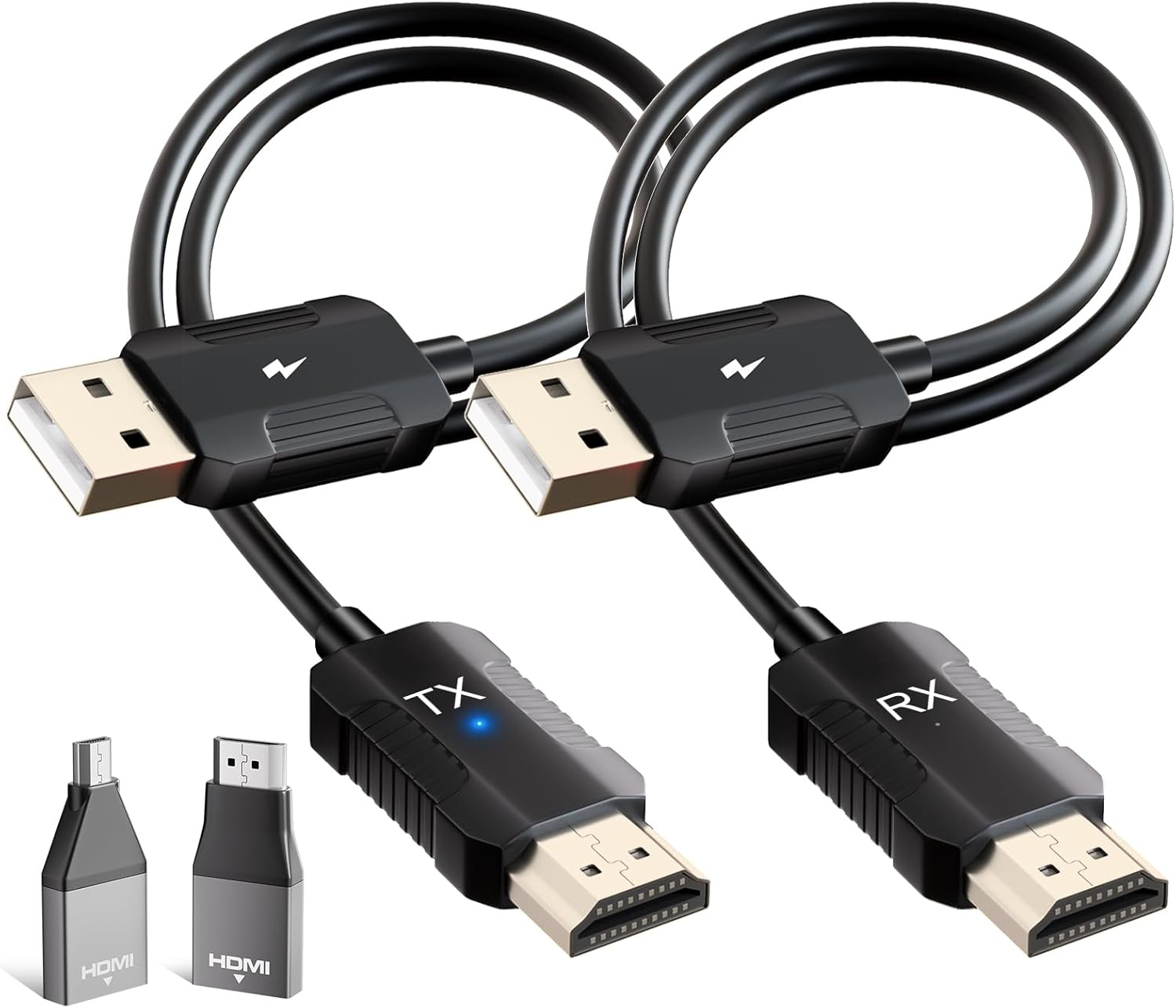 HDMI Wireless Trasmettitore e Ricevitore 4K/1080P - immagine 1