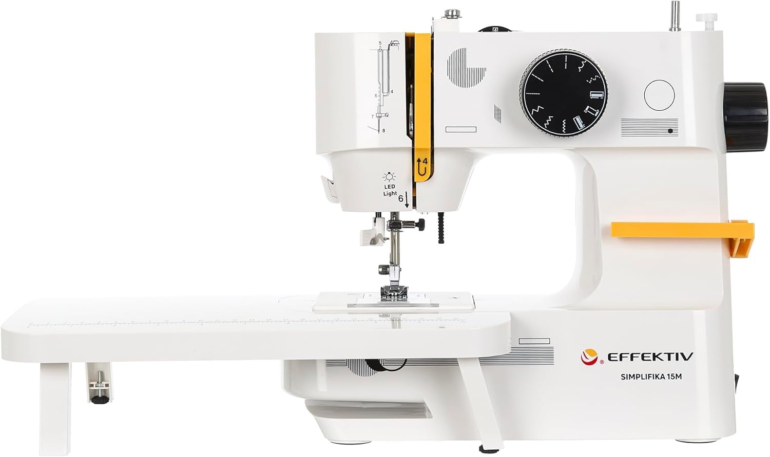 Effektiv Simplifika 15M - Macchina da Cucire Compatta