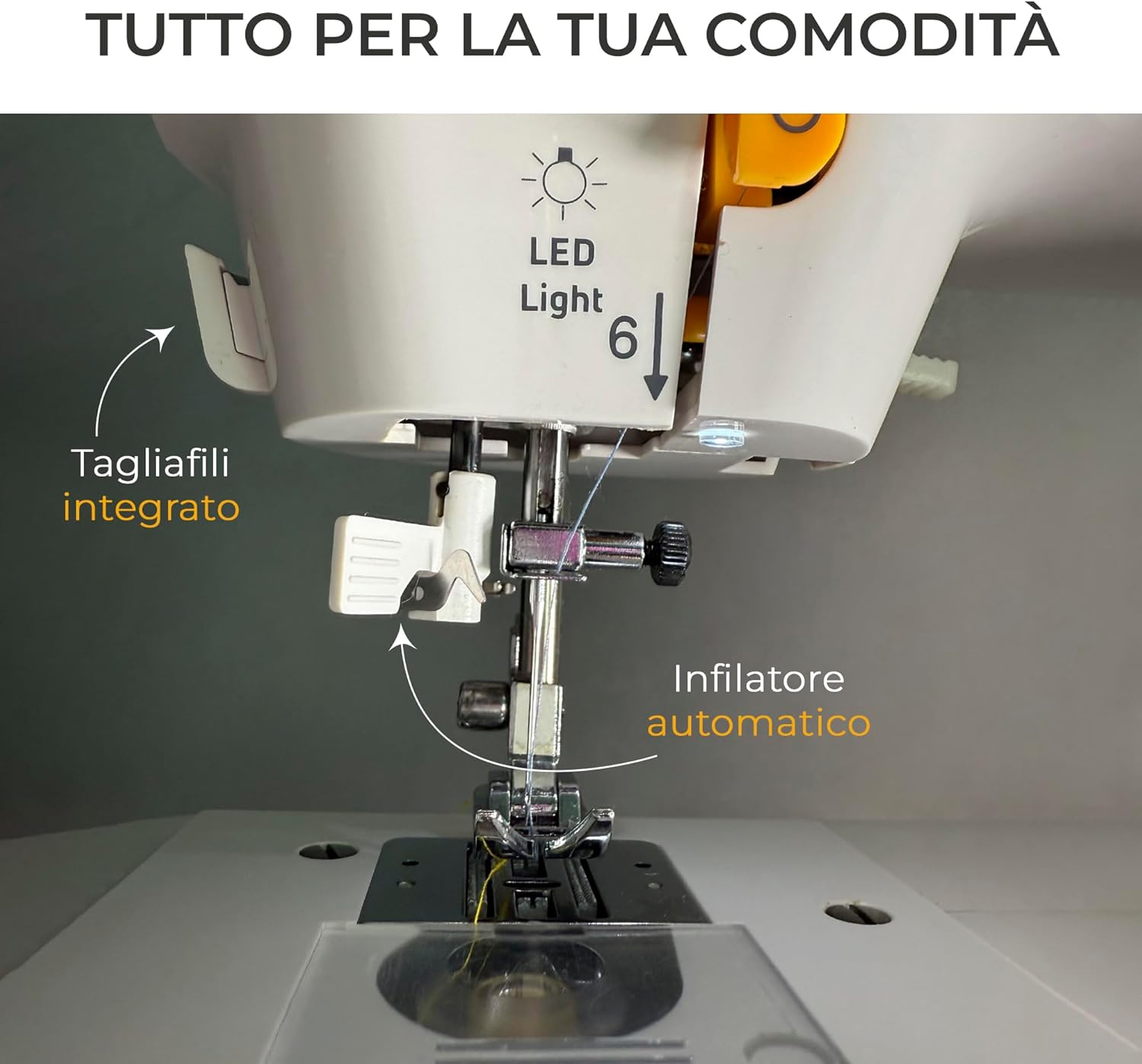 Effektiv Simplifika 15M - Macchina da Cucire Compatta - immagine 5