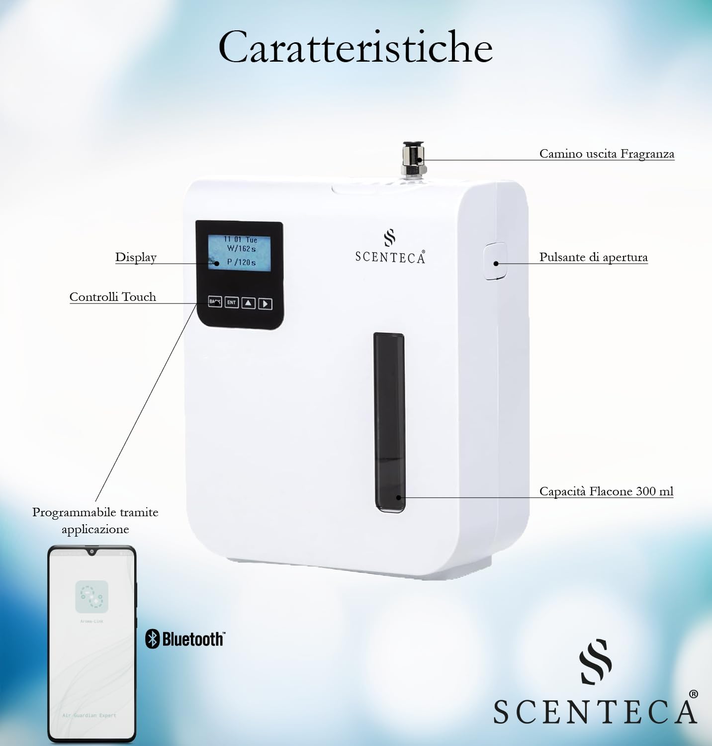 Scenteca Diffusore di Fragranza AD-P3 100mq - immagine 3