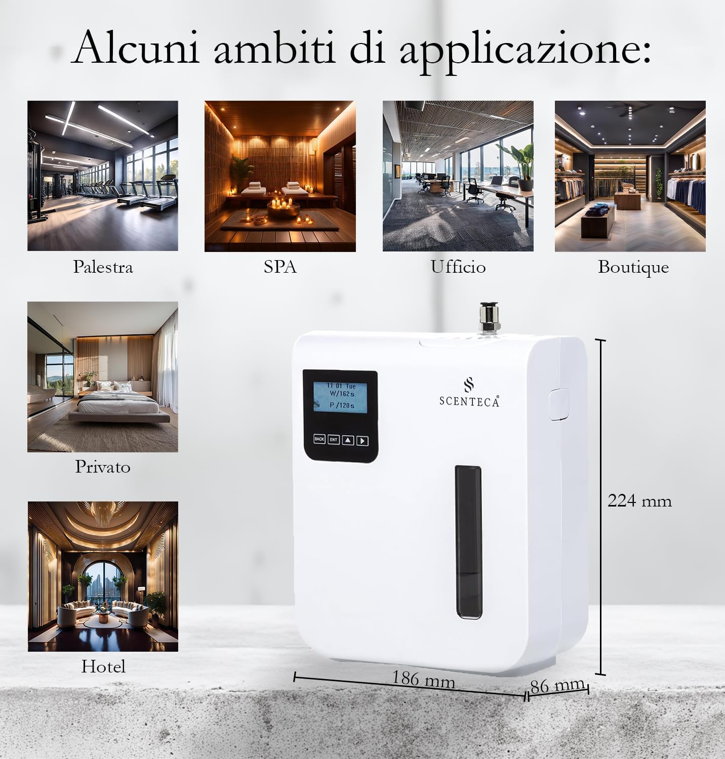 Scenteca Diffusore di Fragranza AD-P3 100mq - immagine 4