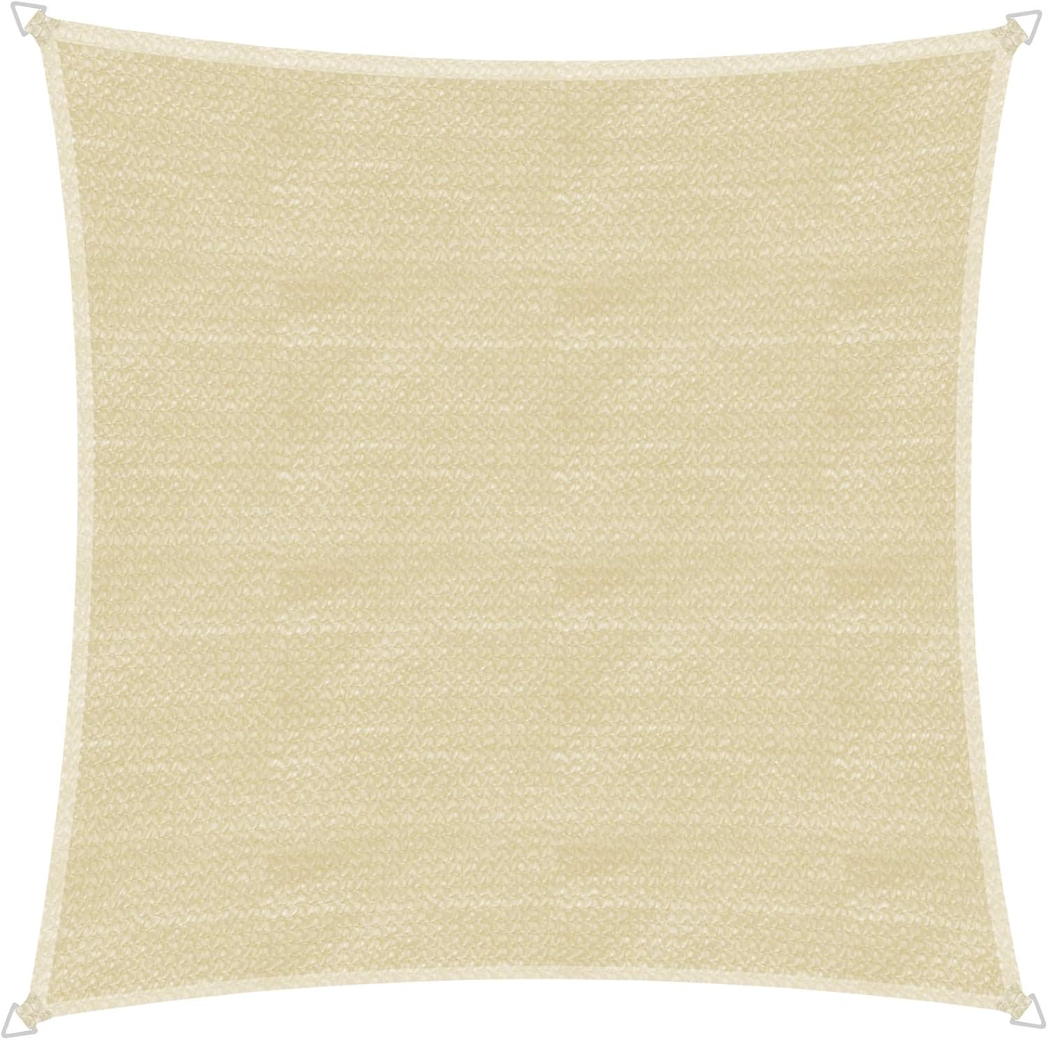 Windhager Tenda da Sole Capri Quadrata 4x4m, Champagne