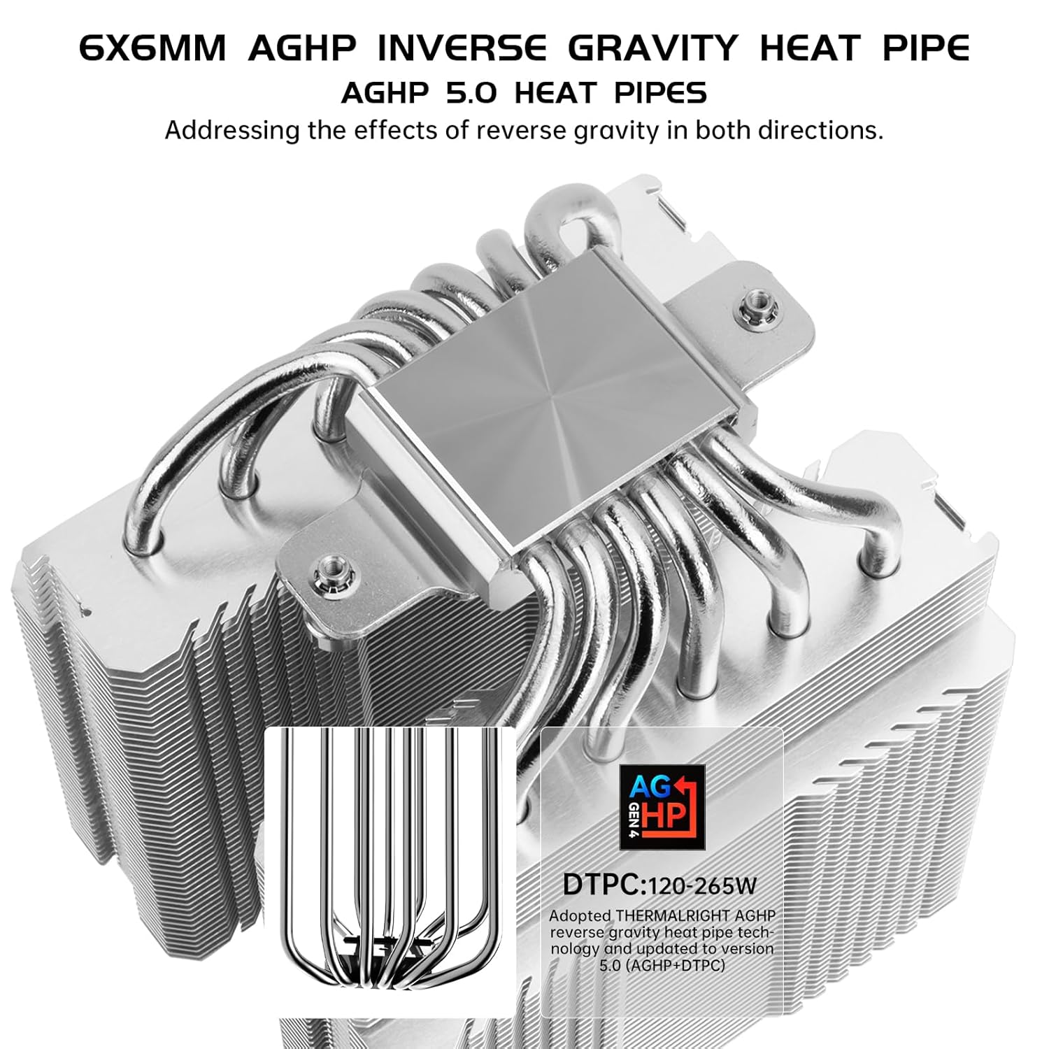 Thermalright Peerless Assassin 120 SE ARGB V2 - Raffreddatore CPU - immagine 6