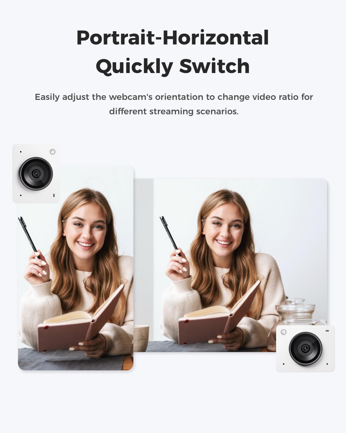 Obsbot Meet 2 - Webcam 4K per PC con AI - immagine 8