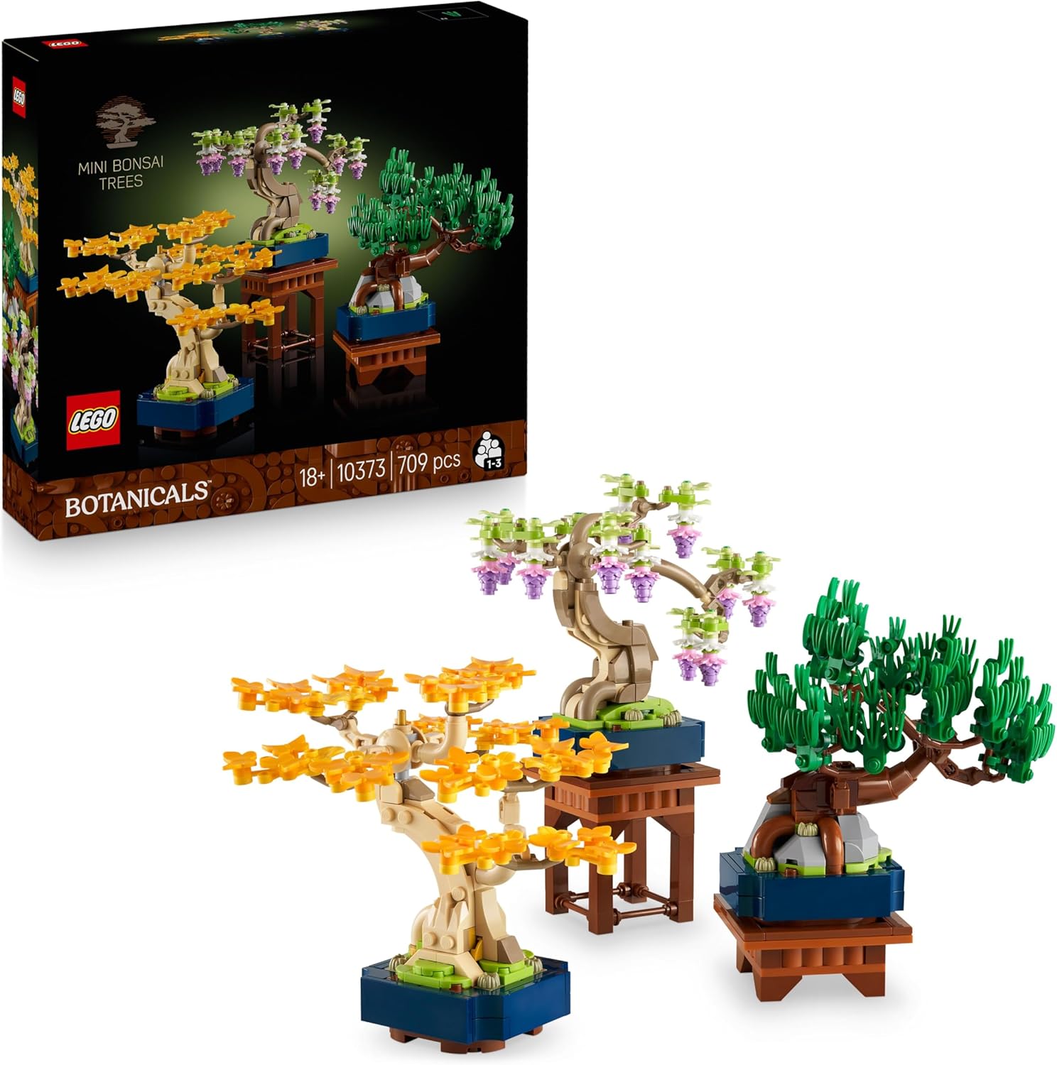 Lego Botanicals Mini Bonsai - Piante Artificiali con 2 Espositori - immagine 1