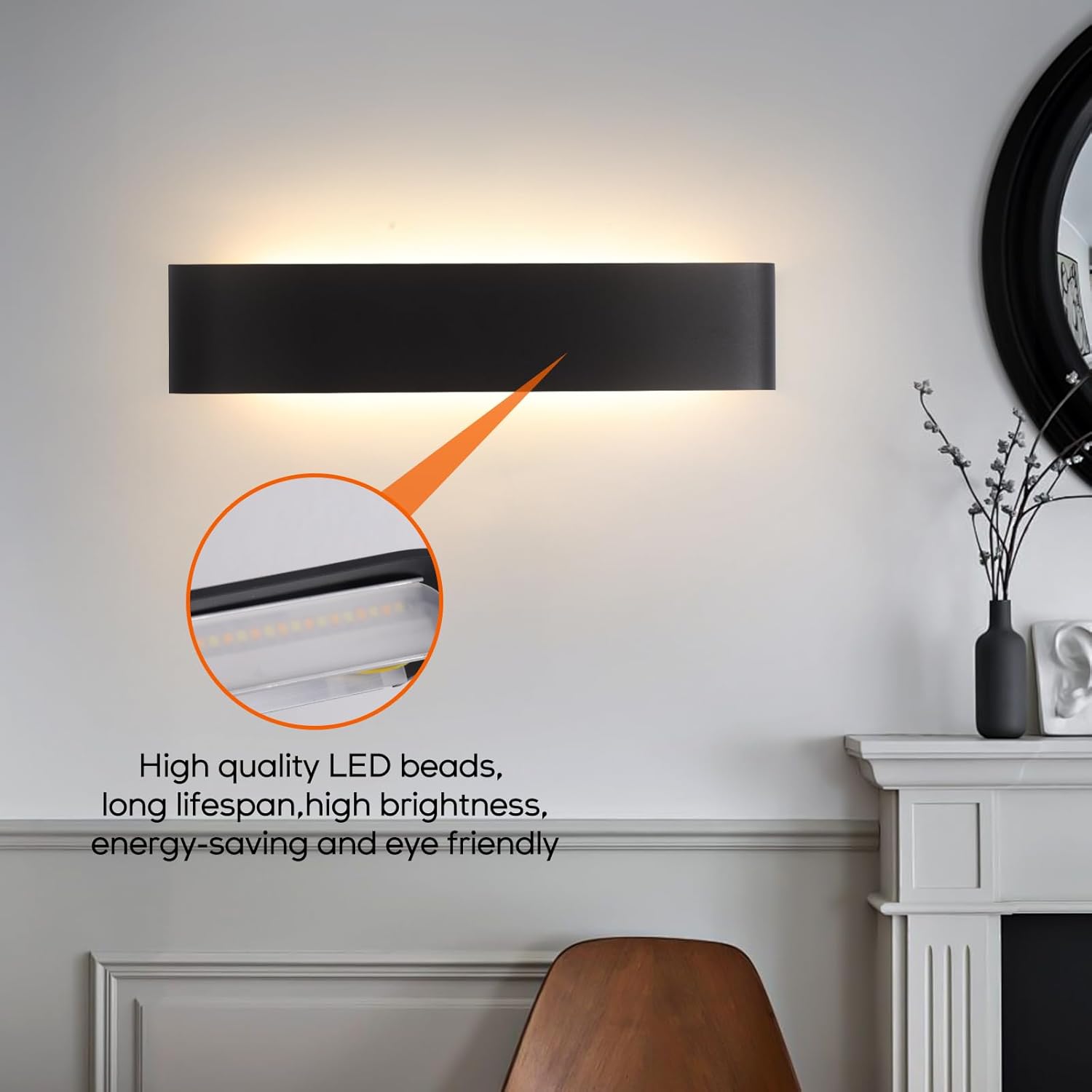 Mille Lucciole Lampada da Parete LED Interni 4 pz 18W - immagine 7