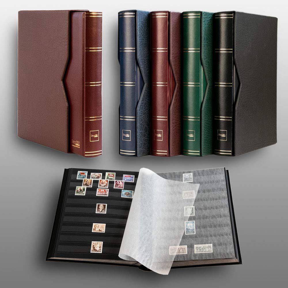 Prophila classificatori 60 Pagine Nere con Cofanetto Marrone