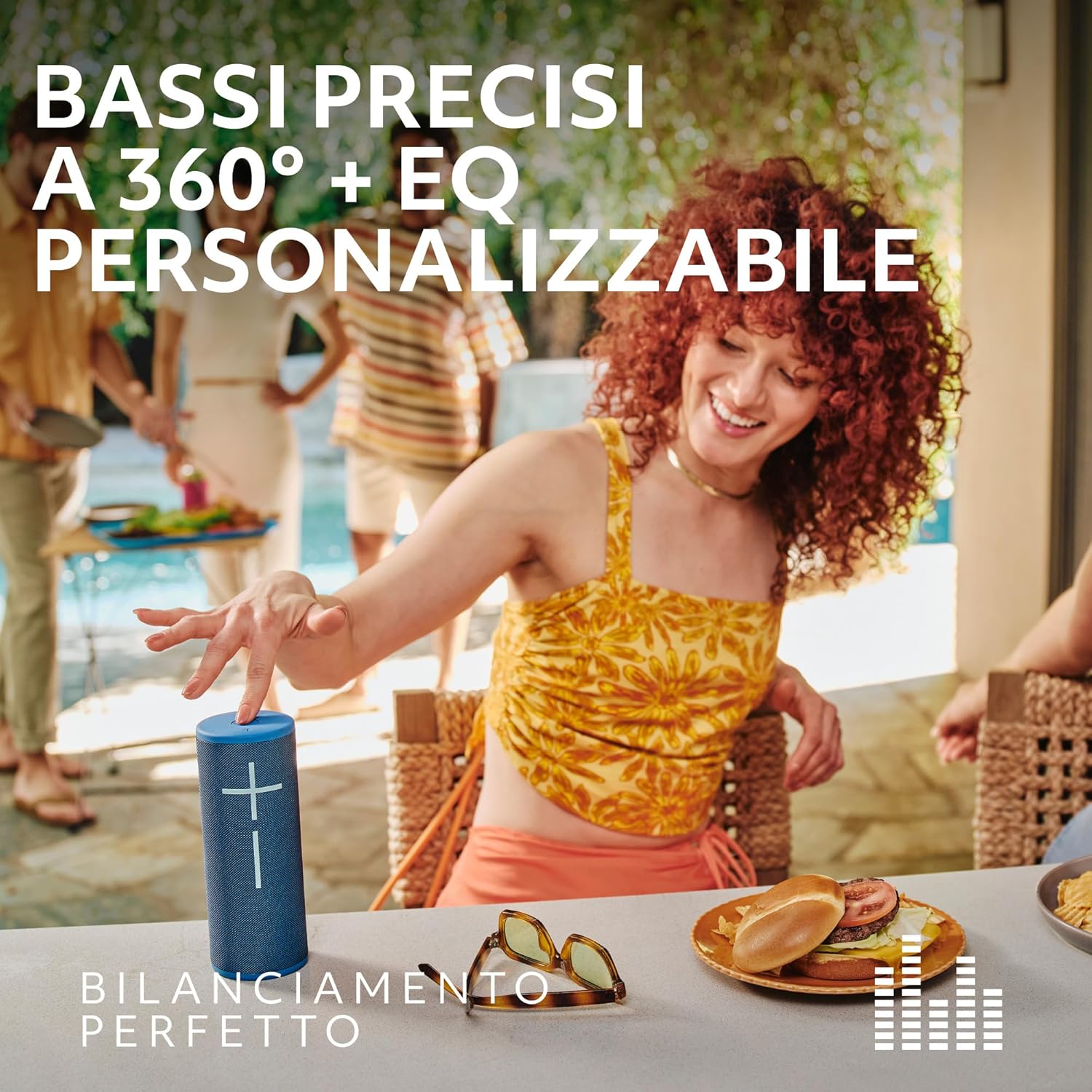 Ultimate Ears BOOM 4 - Altoparlante Bluetooth Impermeabile, Blu - immagine 2